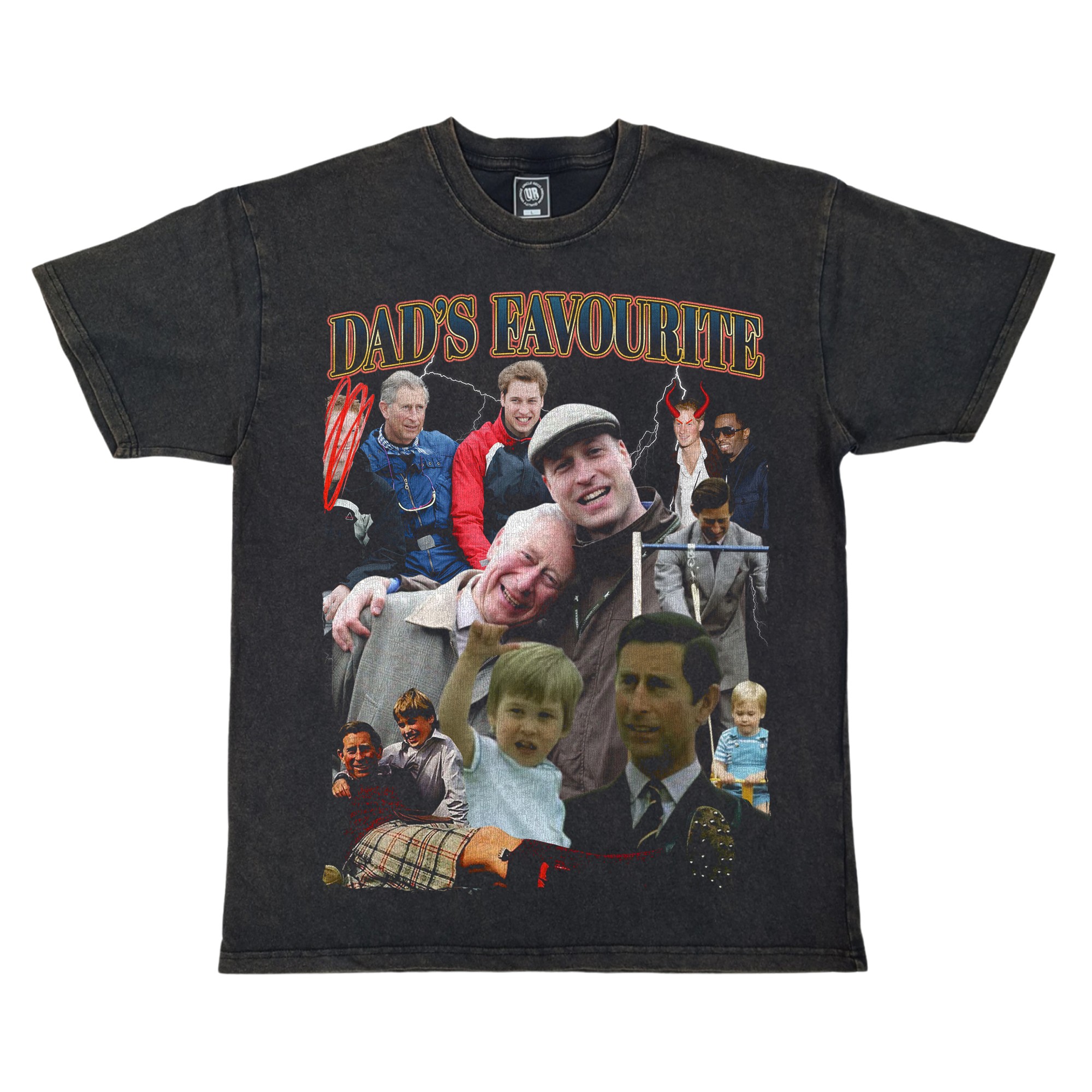 Personalised Custom Father’s Day T-Shirt – Upload Photos & Text