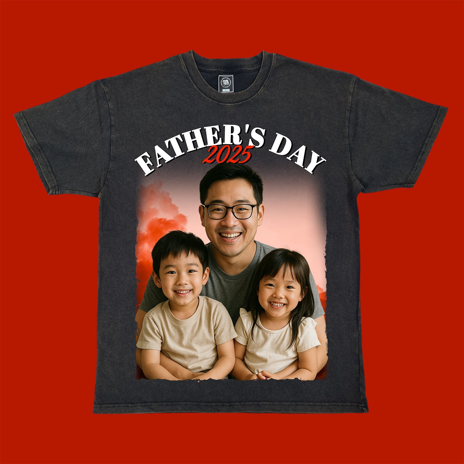 Father’s Day Custom Photo T-Shirt – Personalised Gift for Dad