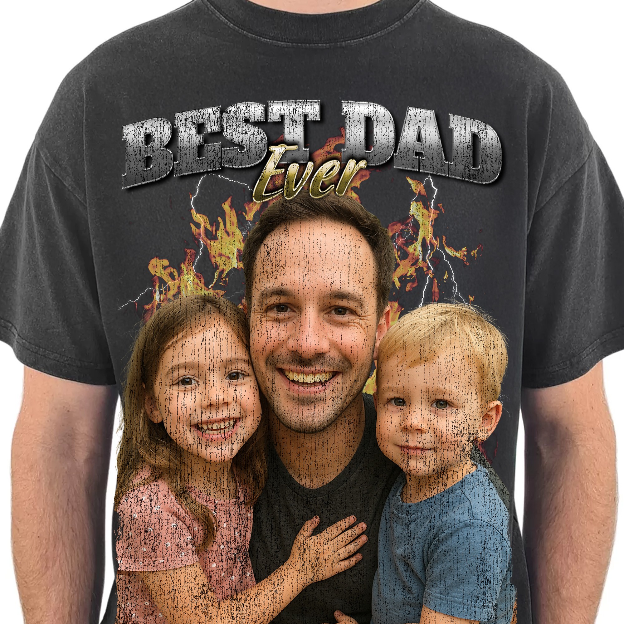 World’s Greatest Dad Custom T-Shirt – Personalised Father’s Day