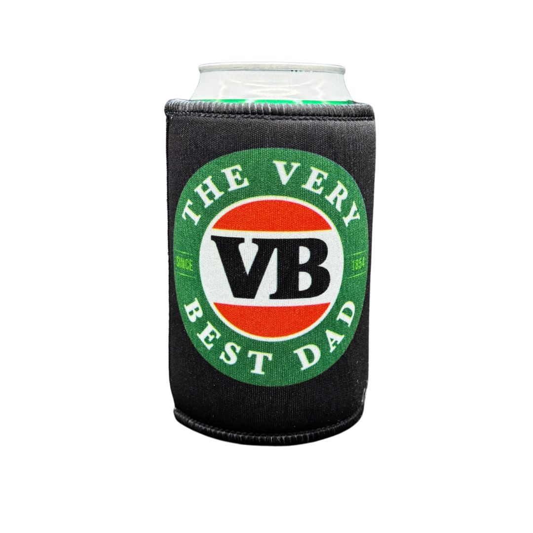 THE VERY BEST DAD MODERN LOGO STUBBY HOLDER