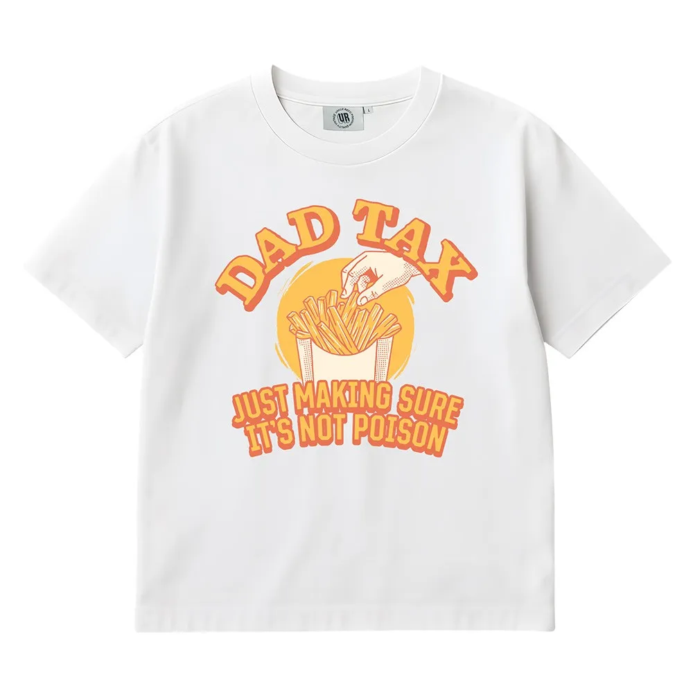 DAD TAX WHITE TEE