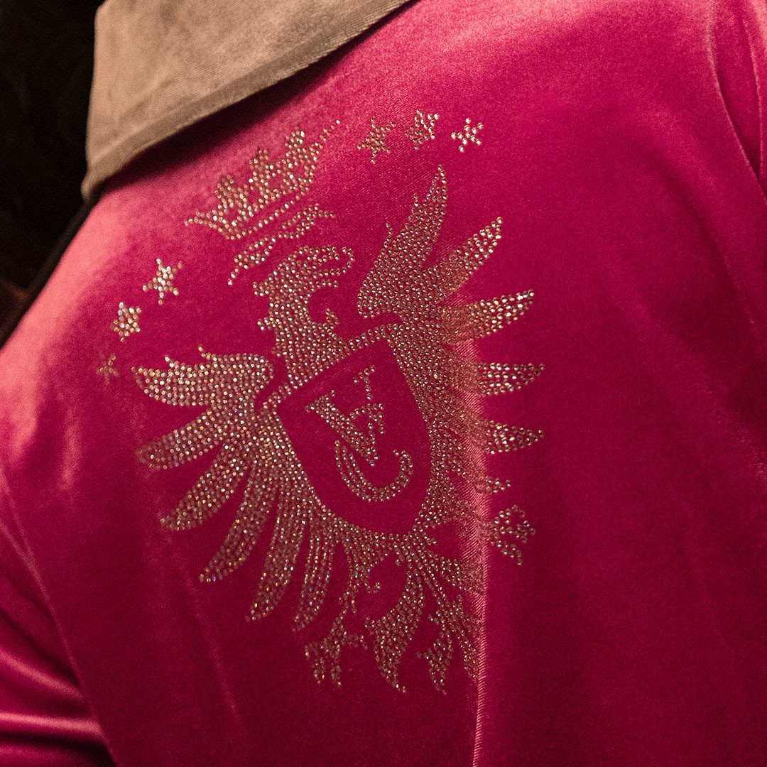 VODKA CRUISER PINK VELOUR TRACKSUIT SET