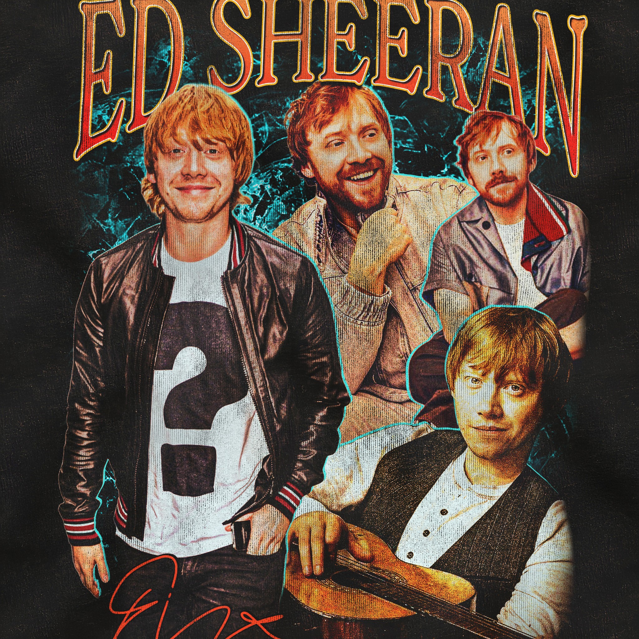 KIDS VINTAGE ED SHEERAN T-SHIRT