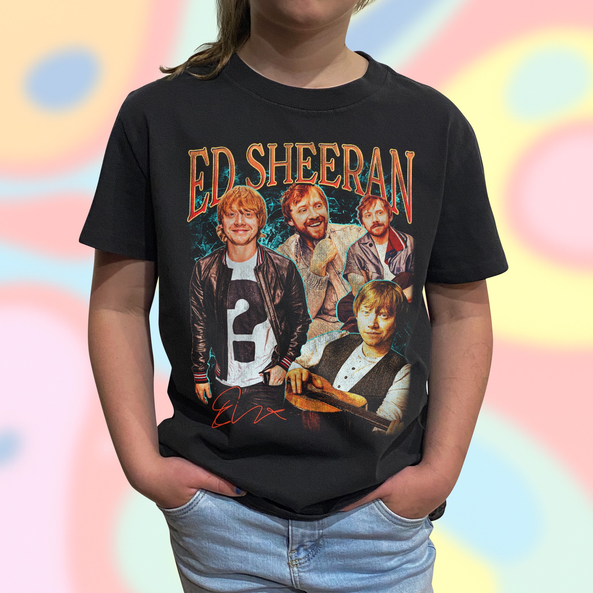 KIDS VINTAGE ED SHEERAN T-SHIRT