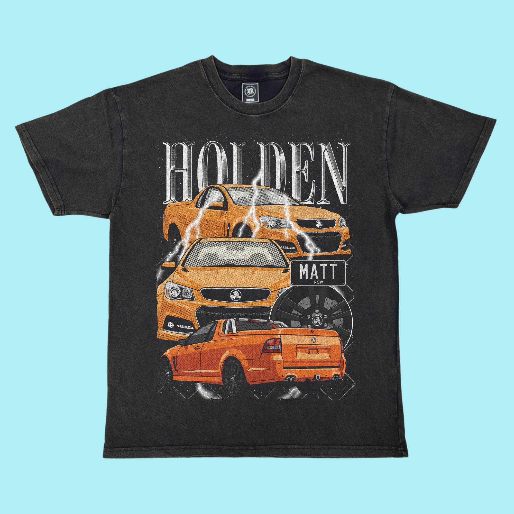 Custom Retro Car T-Shirt – Personalised Ride Tee