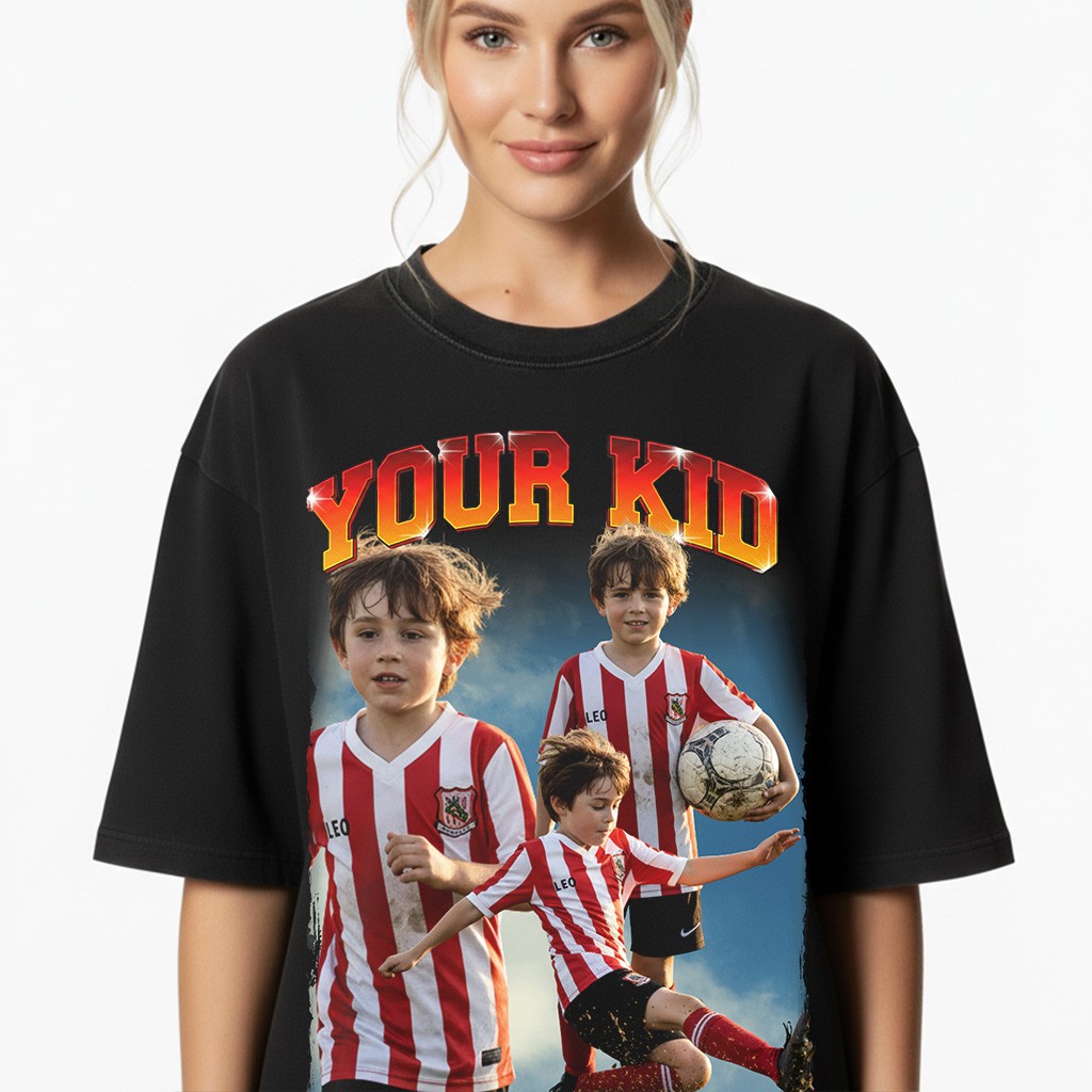 Custom Kids Sports Team T-Shirt – Personalised Team Tee