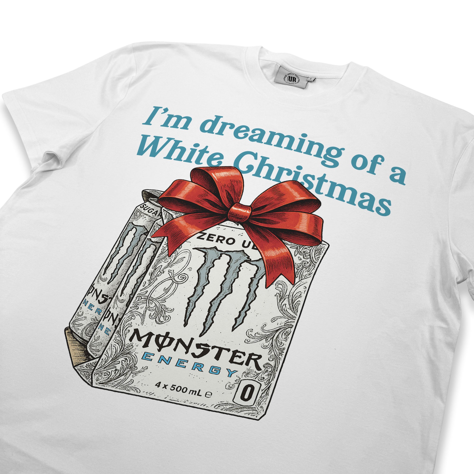 DREAMING OF A WHITE CHRISTMAS WHITE TEE
