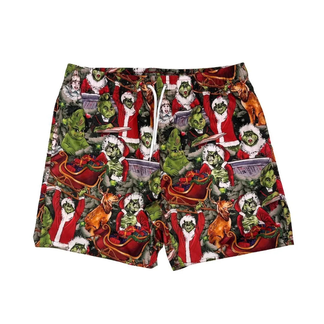 GRINCHMAS BEACH SHORTS PRE ORDER GRINCHMAS BEACH SHORTS PRE ORDER