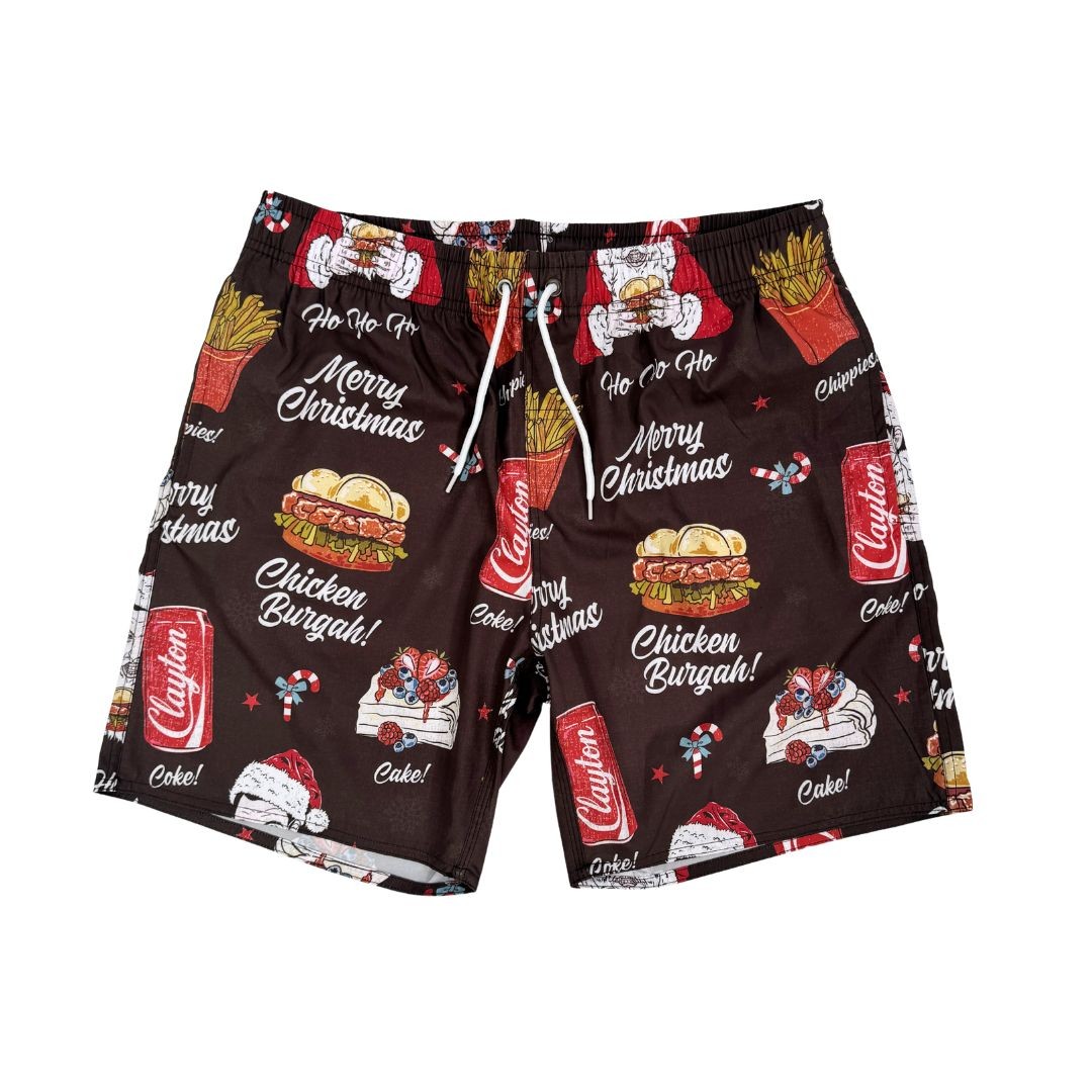 CLAYTON'S CHRISTMAS BEACH SHORTS PRE ORDER