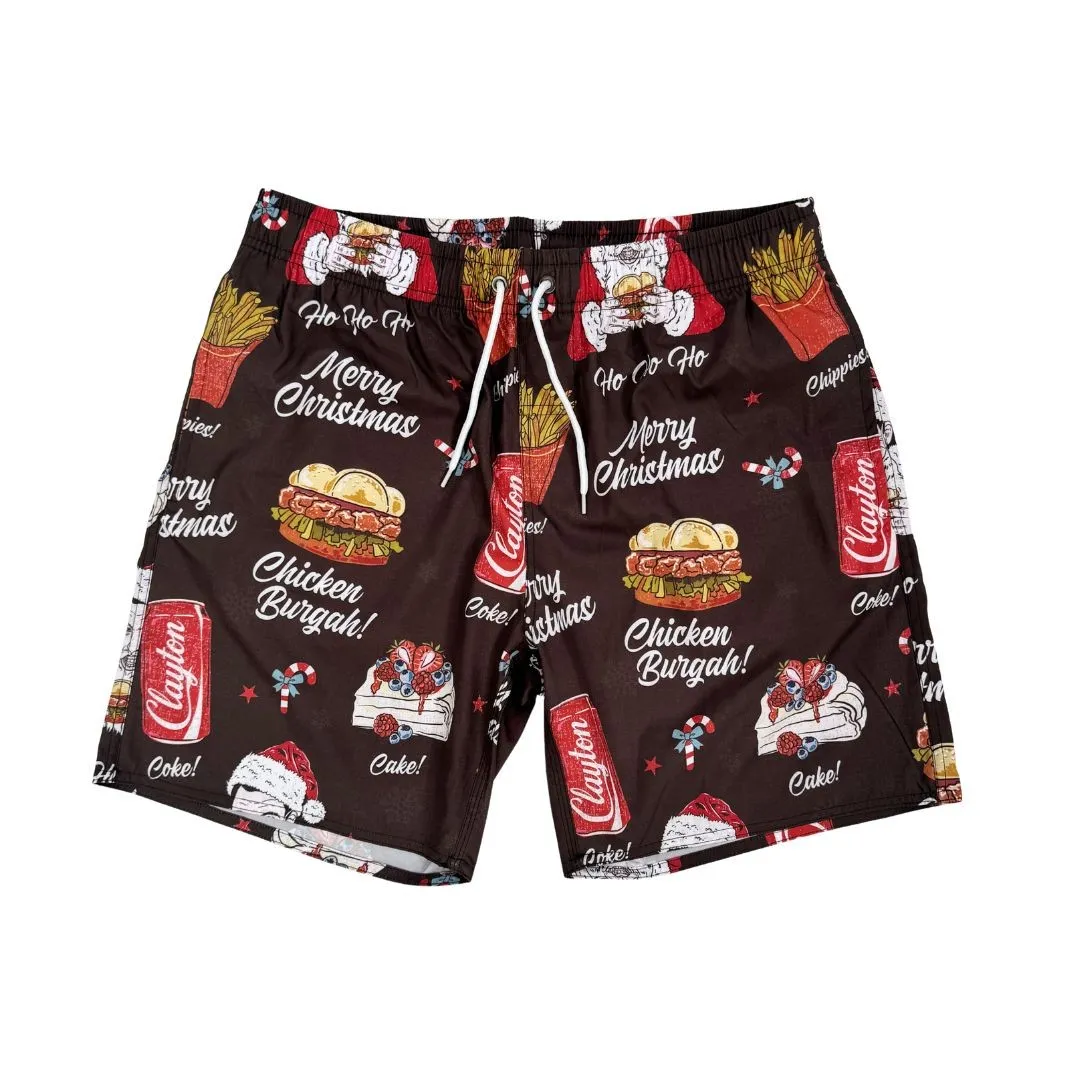 CLAYTON'S CHRISTMAS BEACH SHORTS PRE ORDER