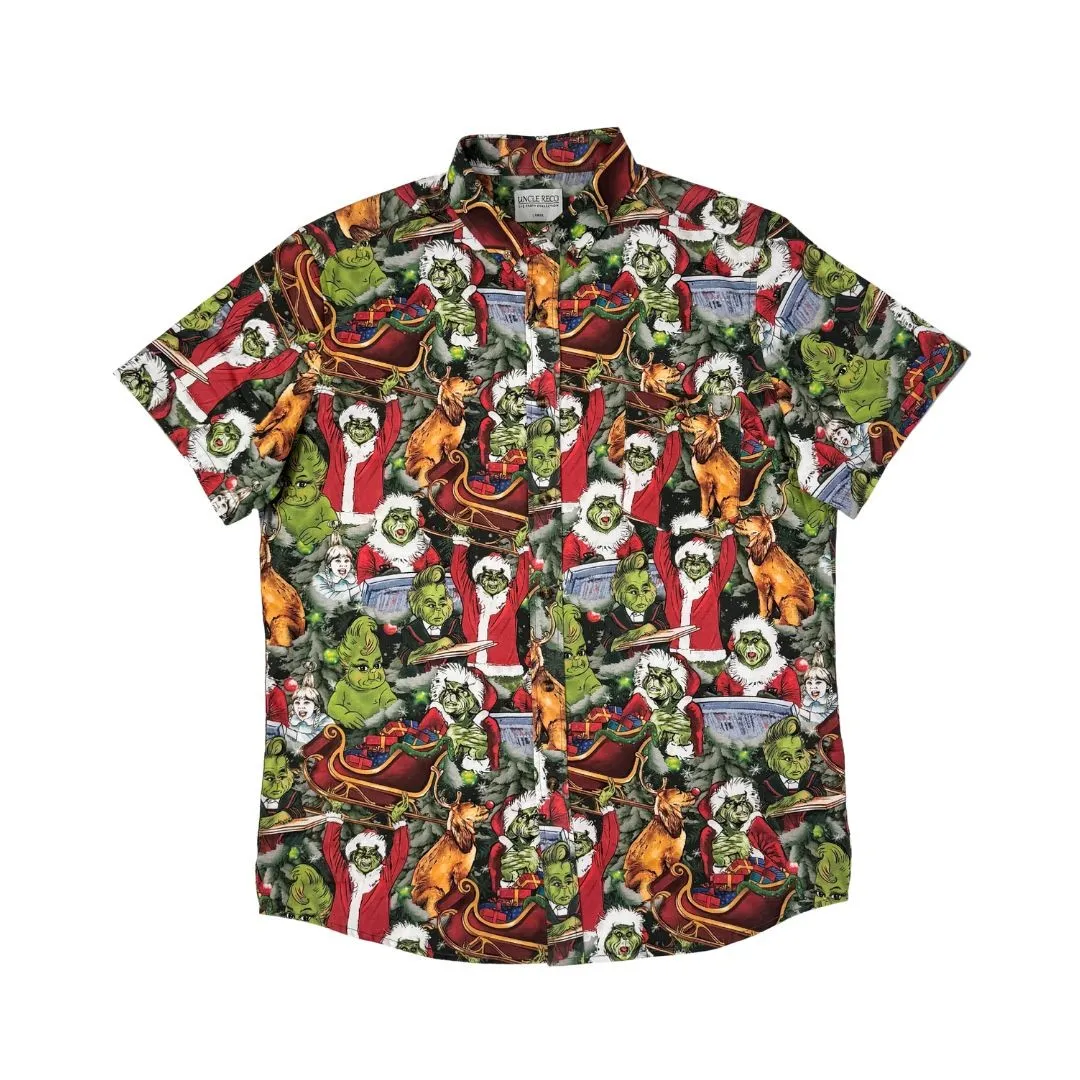 GRINCHMAS BUTTON UP SHIRT PRE ORDER
