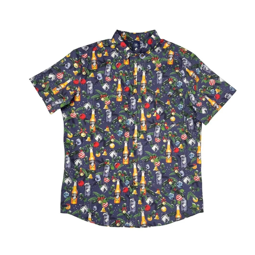 CARLTON DRY CHRISTMAS BUTTON UP SHIRT PRE ORDER