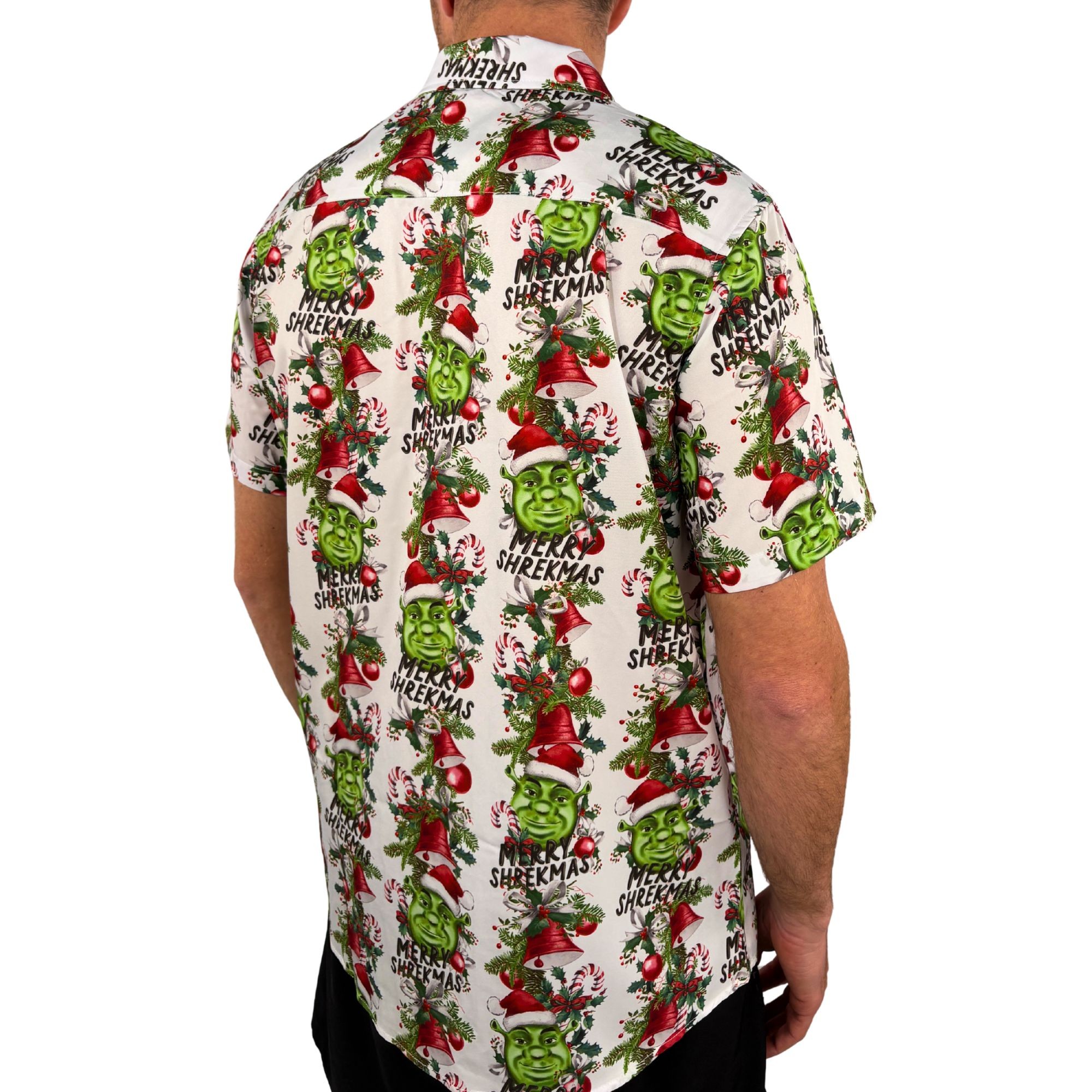 SHREKMAS BUTTON UP SHIRT PRE ORDER