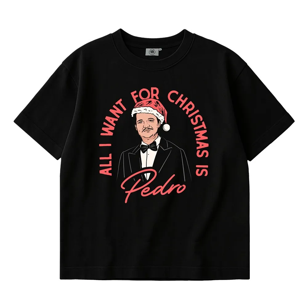 ALL I WANT IS PEDRO BLACK TEE