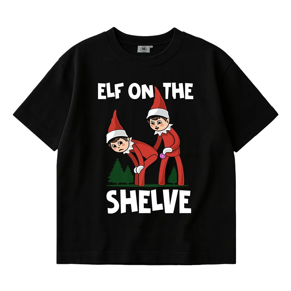 ON THE SHELVE BLACK TEE