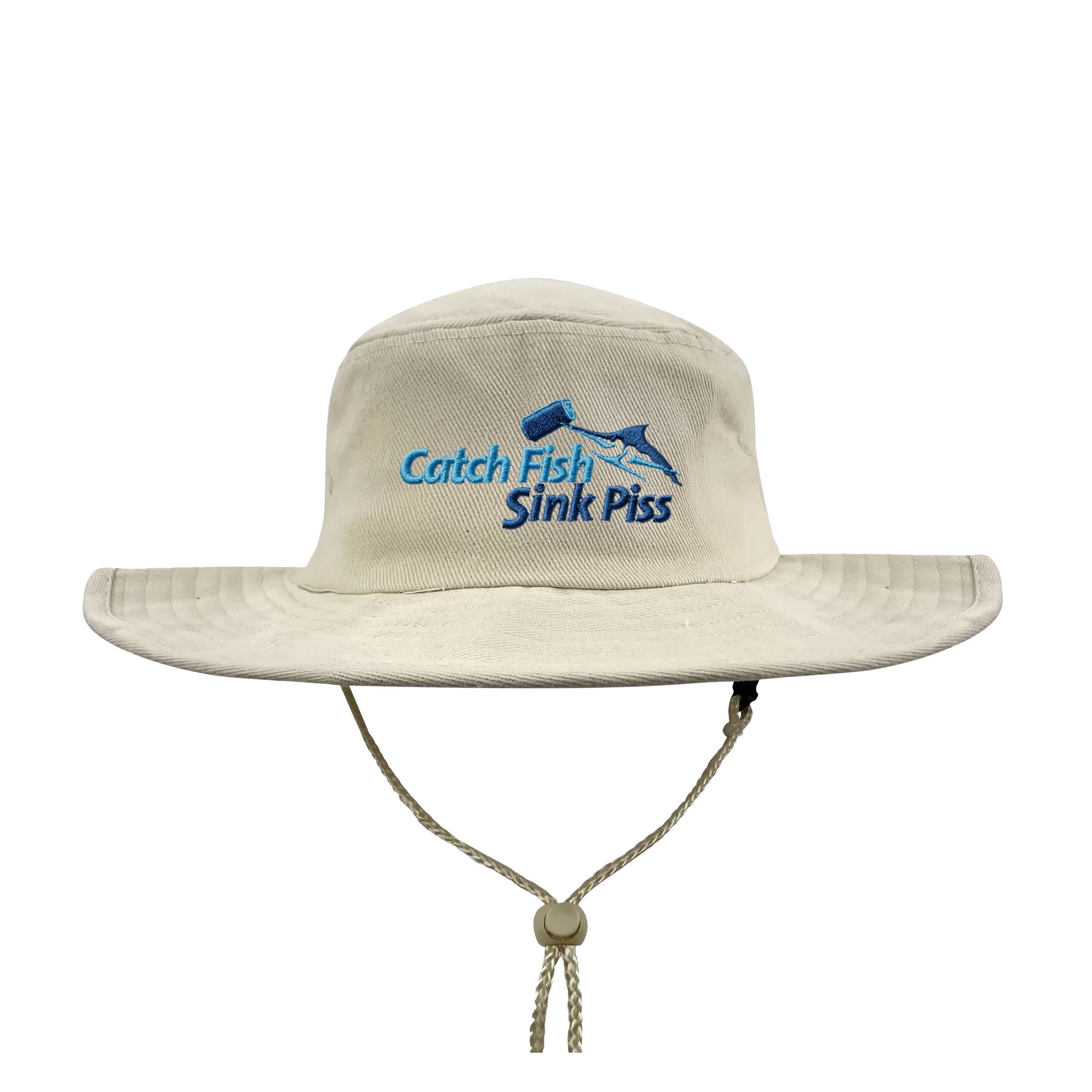 CATCH FISH SINK PISS WIDE BRIM HAT
