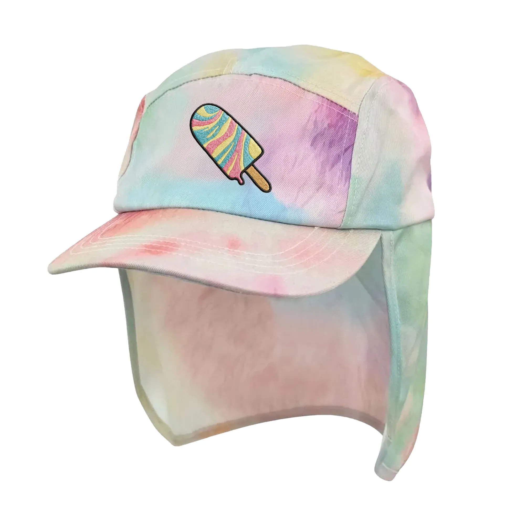 RAINBOW ICE CREAM TIE DYE LEGIONNAIRES HAT RAINBOW ICE CREAM TIE DYE LEGIONNAIRES HAT