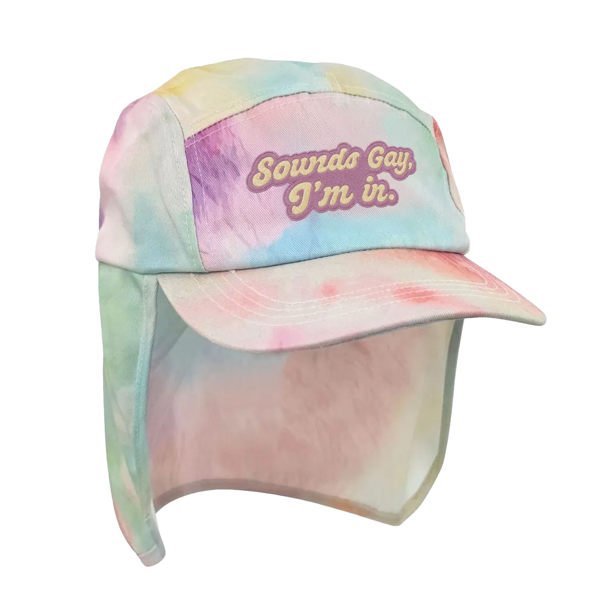 SOUNDS GAY TIE DYE LEGIONNAIRES HAT