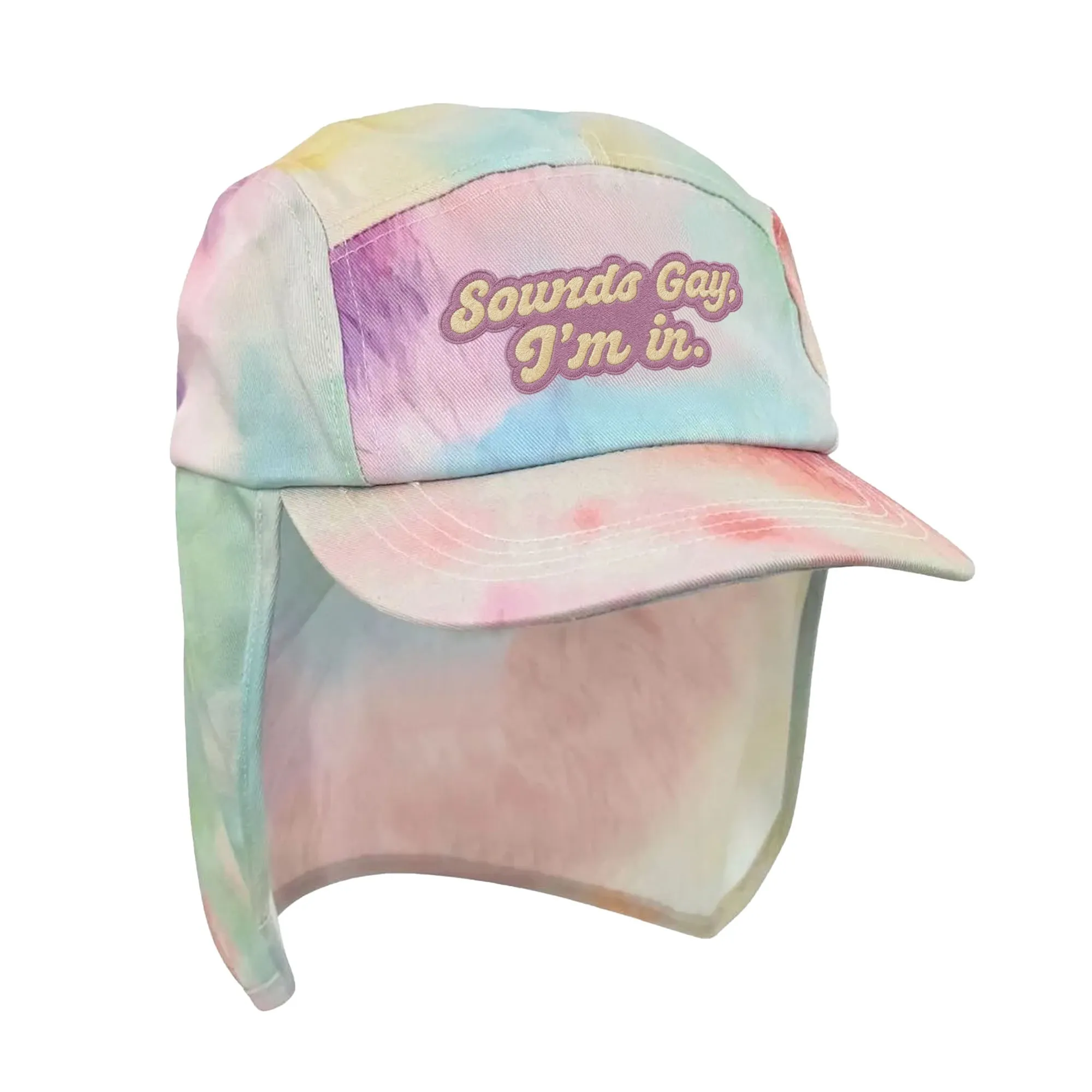 SOUNDS GAY TIE DYE LEGIONNAIRES HAT