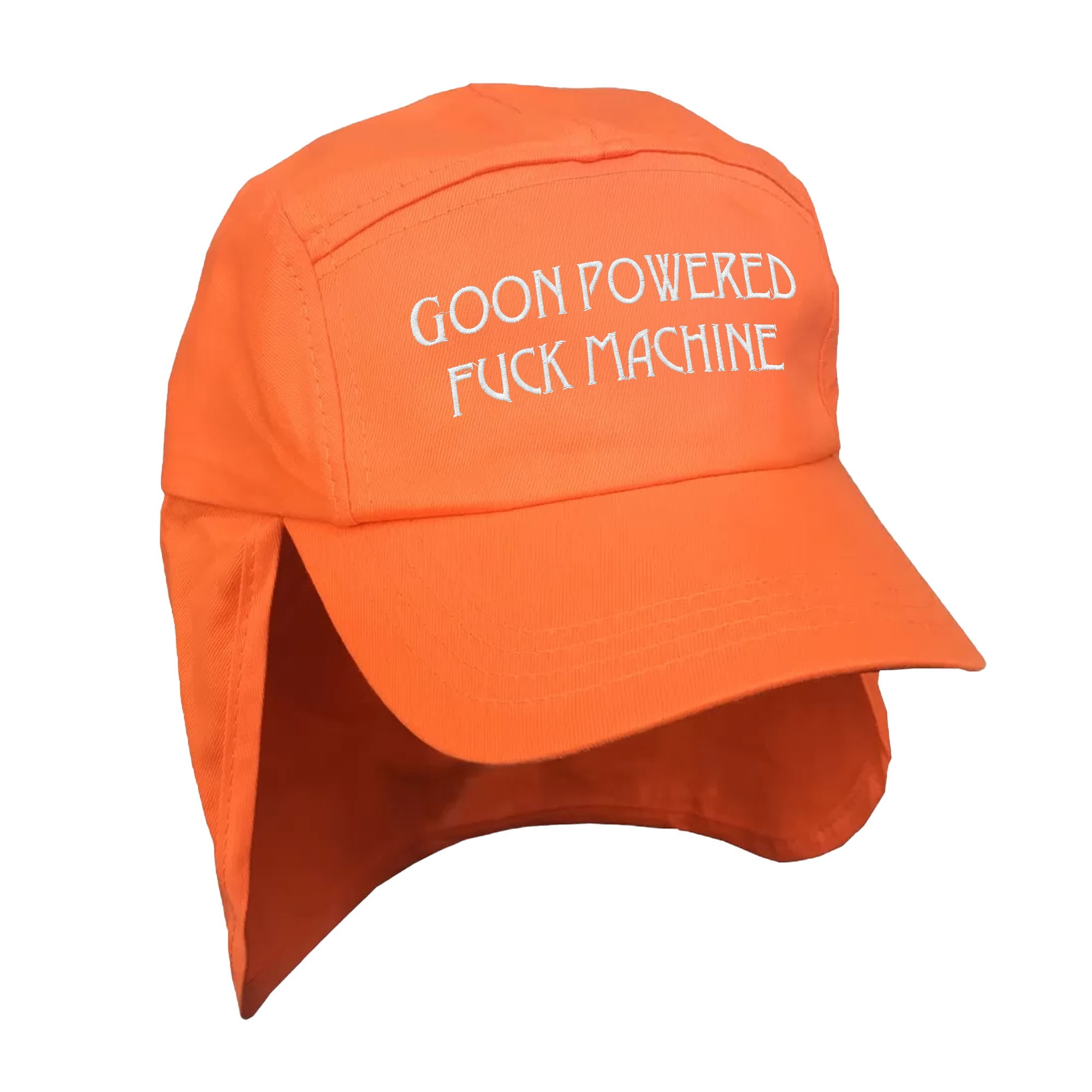 GOON POWERED ORANGE LEGIONNAIRES HAT GOON POWERED ORANGE LEGIONNAIRES HAT