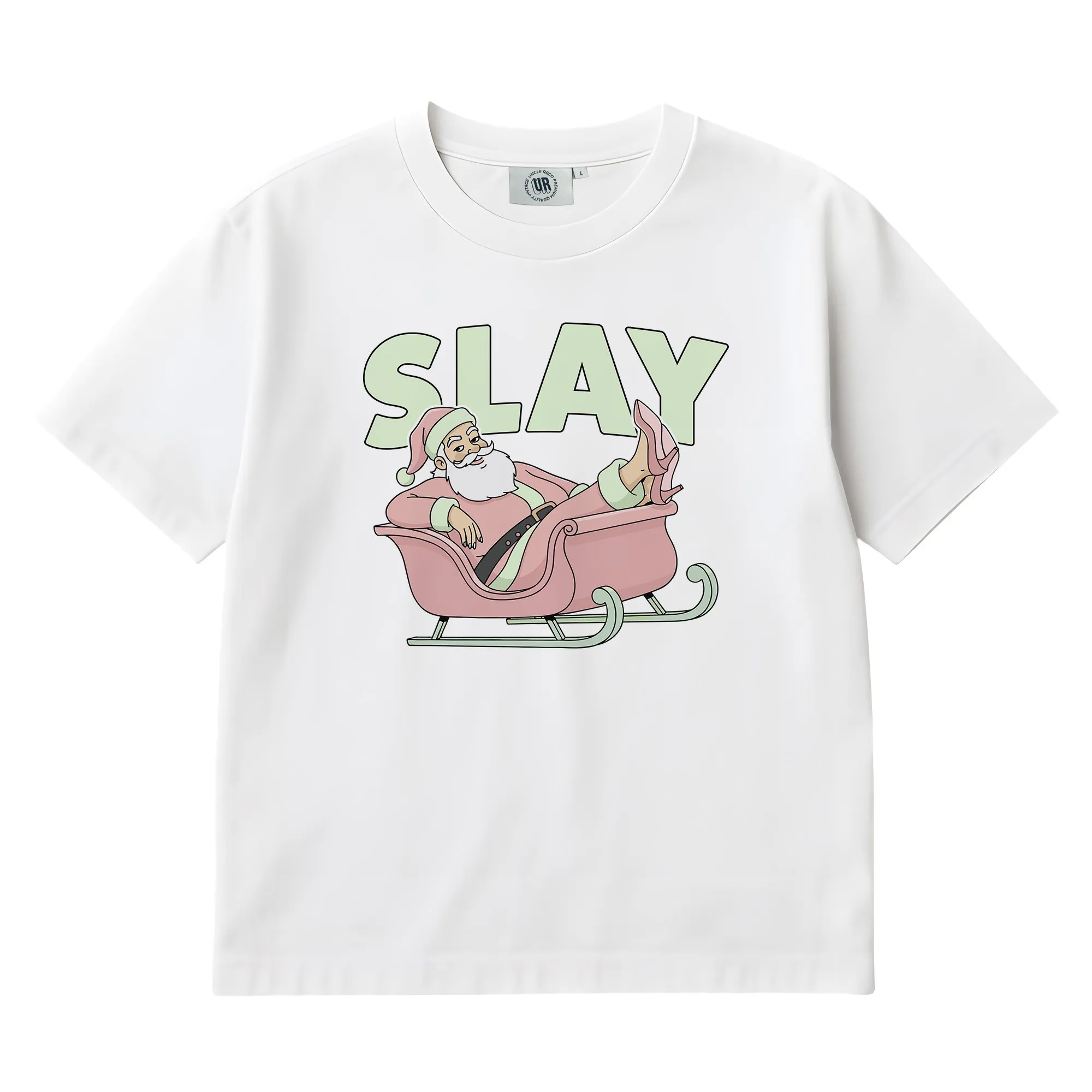 SLAY WHITE TEE