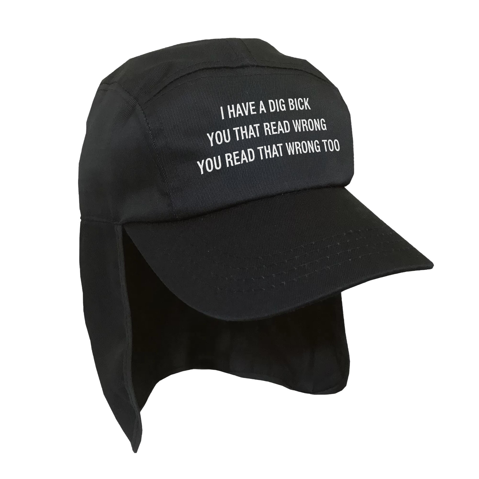 DIG BICK BLACK LEGIONNAIRES HAT DIG BICK BLACK LEGIONNAIRES HAT