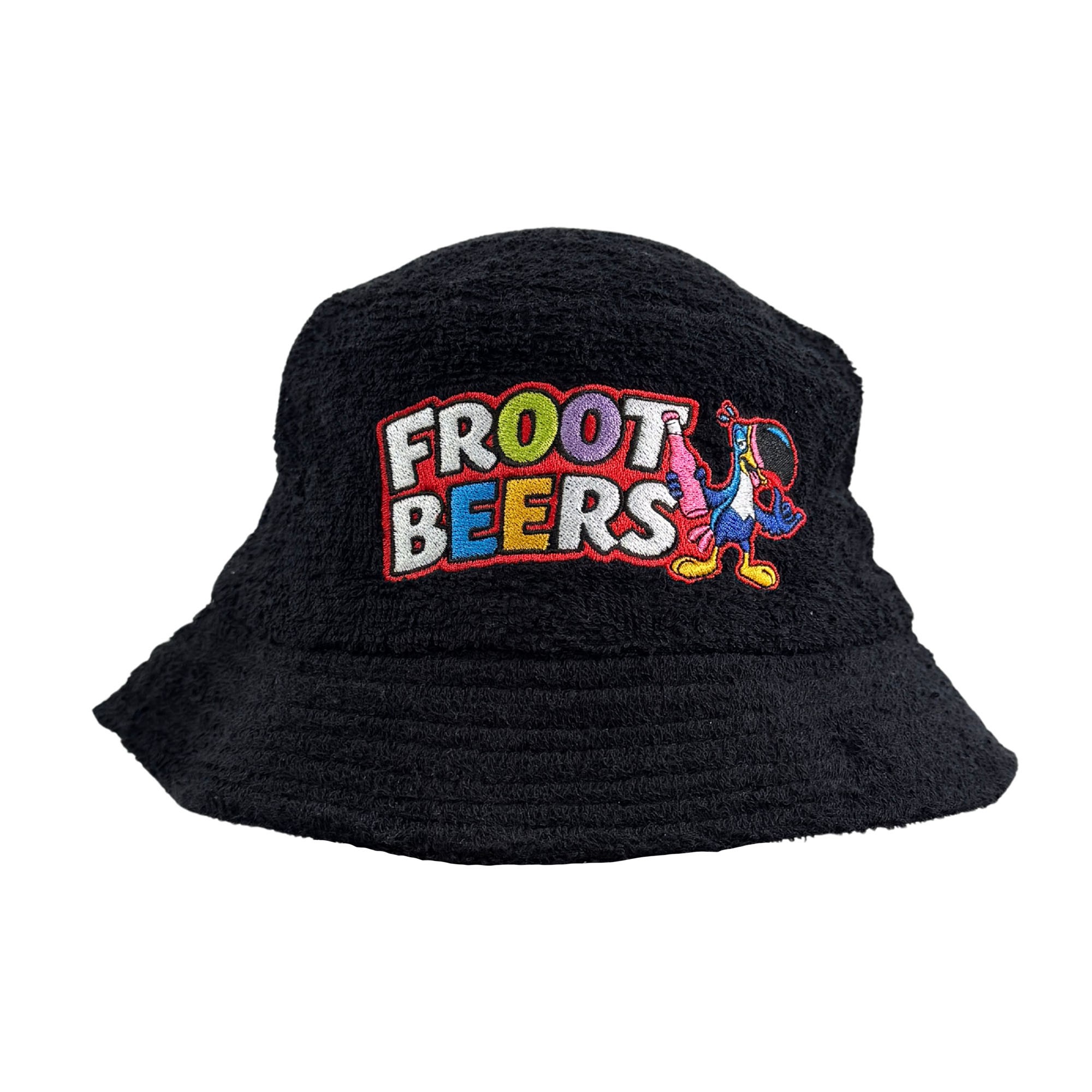 BLACK FROOT BEERS TERRY TOWEL BUCKET HAT PRE ORDER
