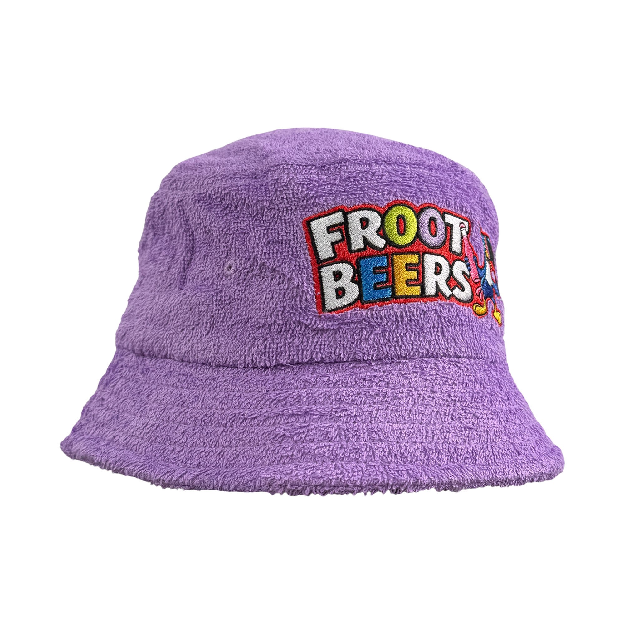 PURPLE FROOT BEERS TERRY TOWEL BUCKET HAT PRE ORDER