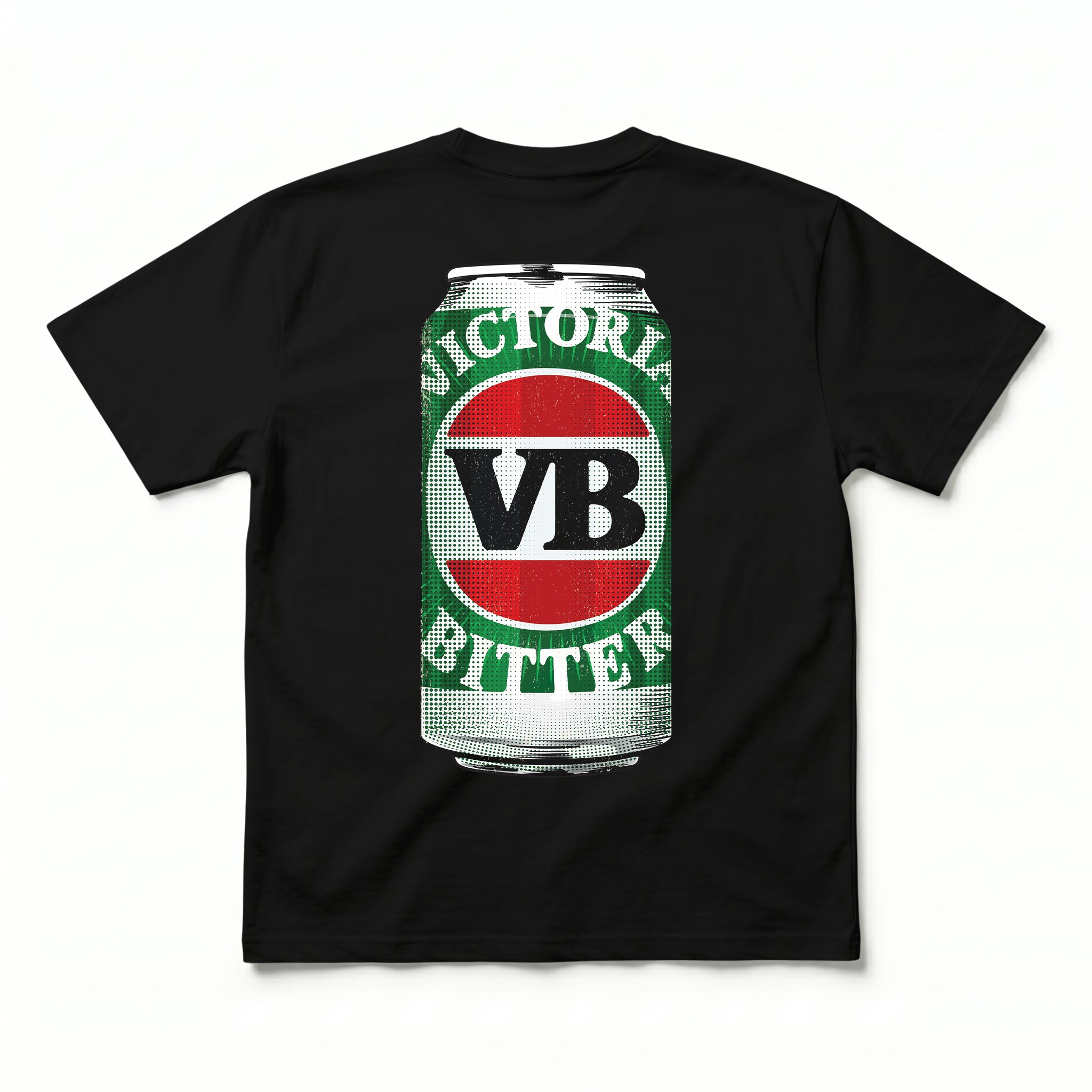2020'S VB CAN FRONT & BACK BLACK TEE