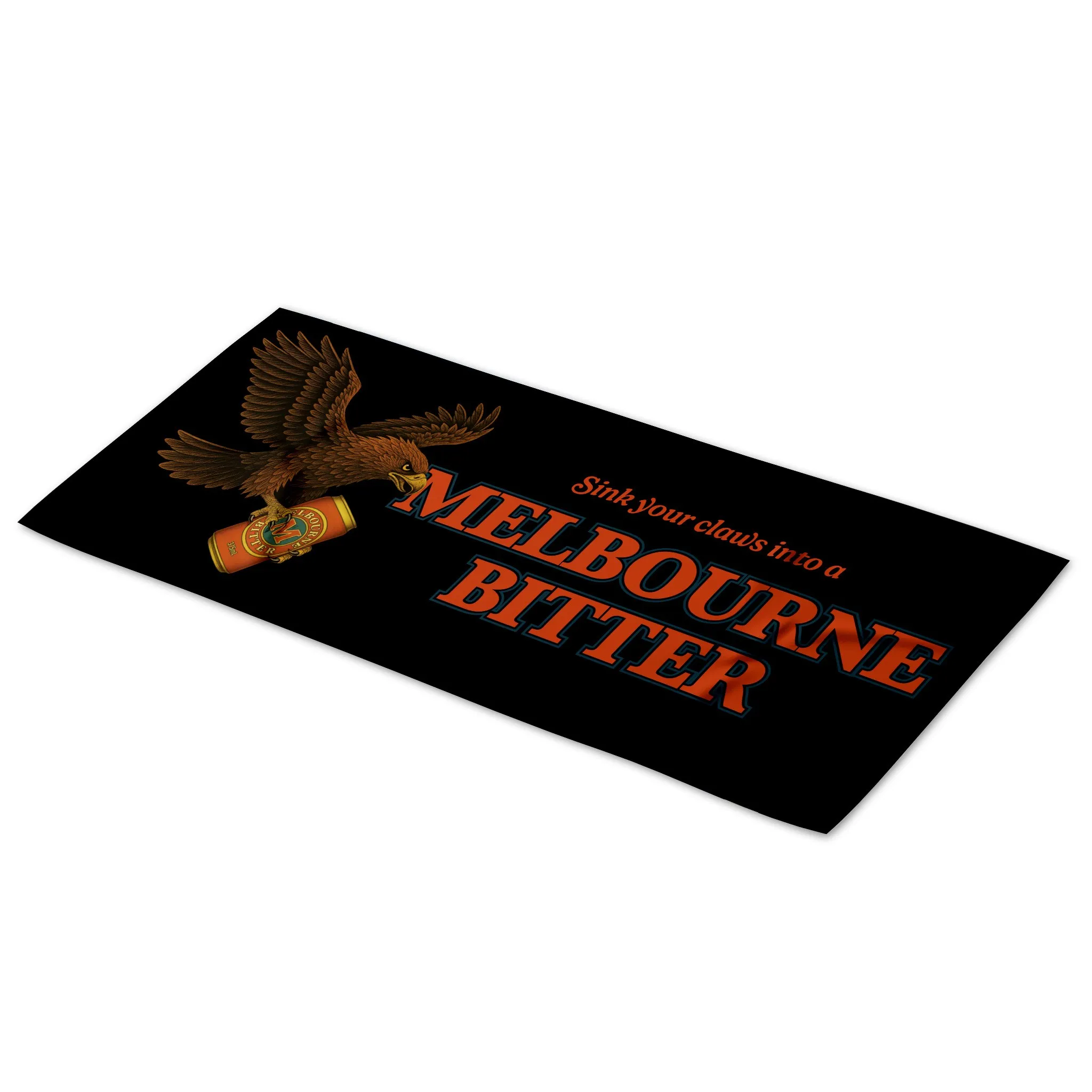 SINK YOUR CLAWS BEACH TOWEL