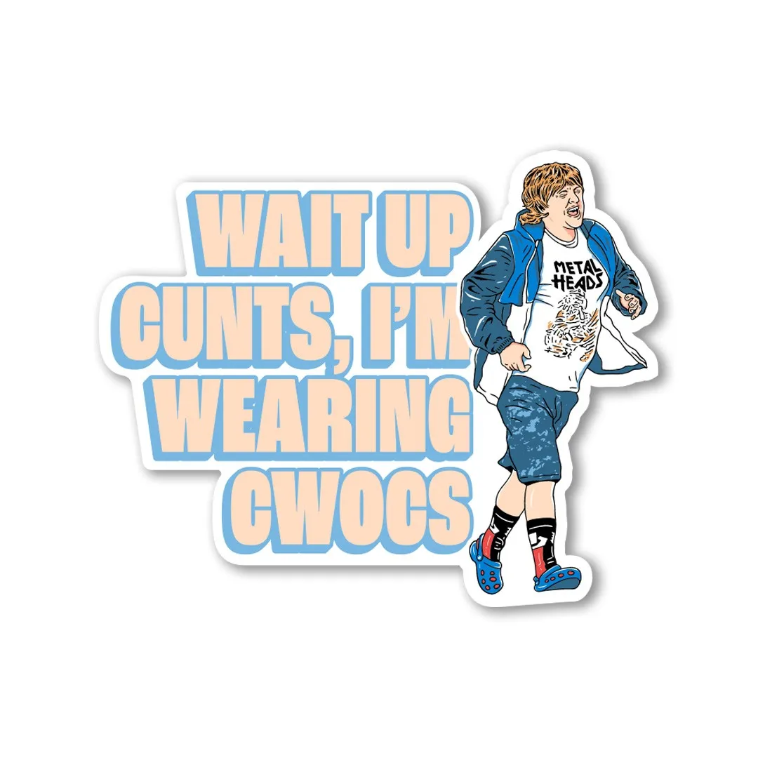 CWOCS DIE CUT STICKER CWOCS DIE CUT STICKER