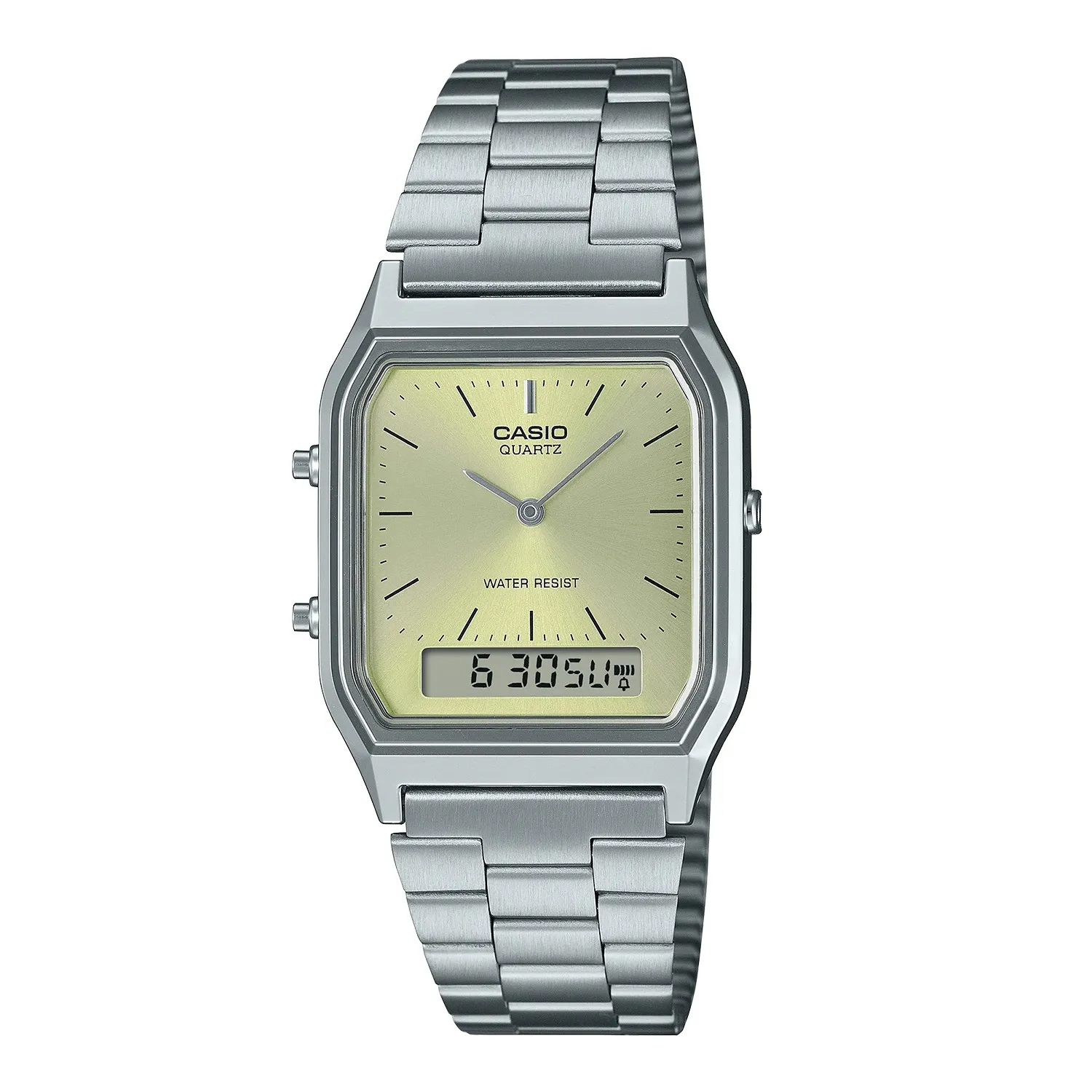 VINTAGE DUO TIME- SILVER GOLD FACE VINTAGE DUO TIME- SILVER GOLD FACE