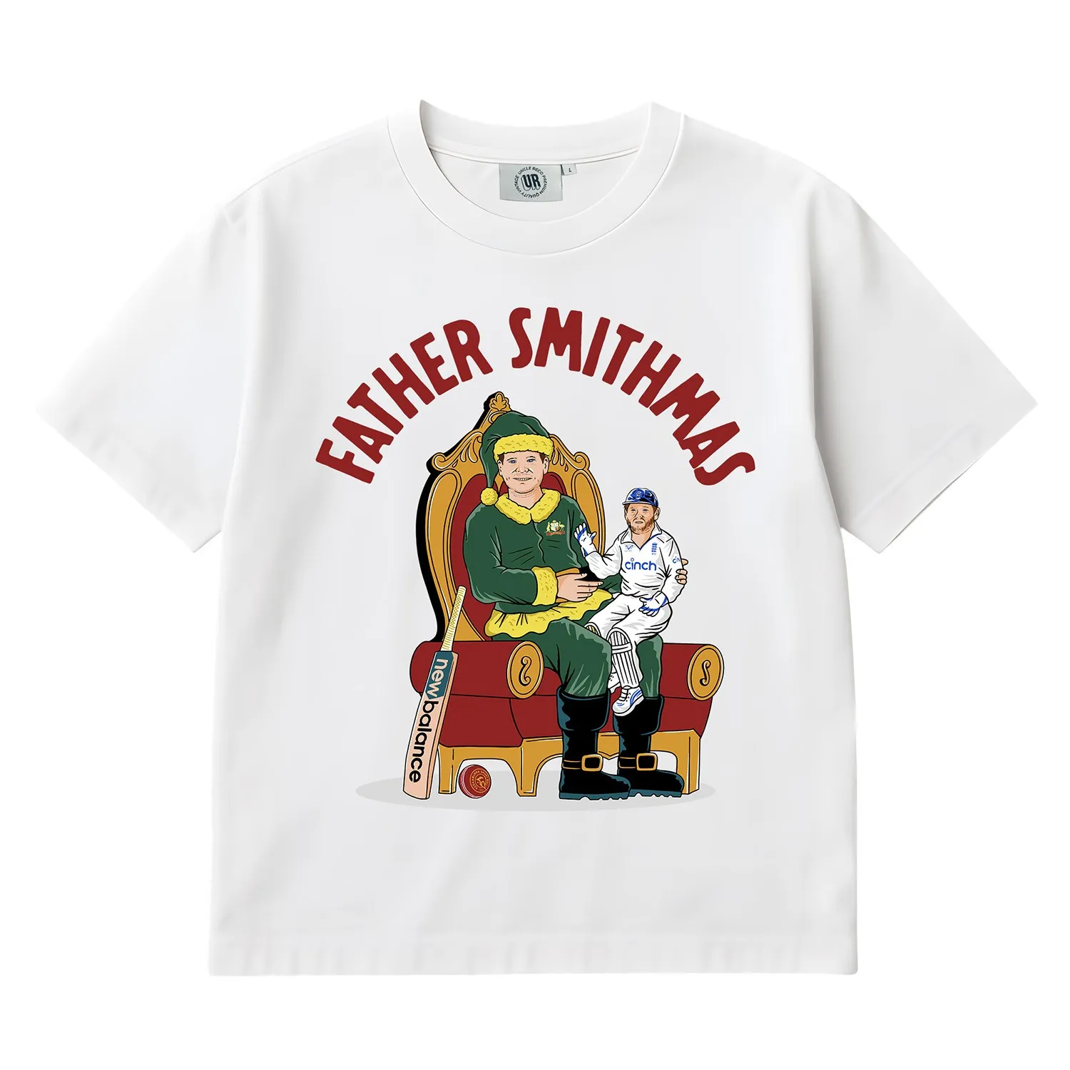 FATHER SMITHMAS WHITE TEE