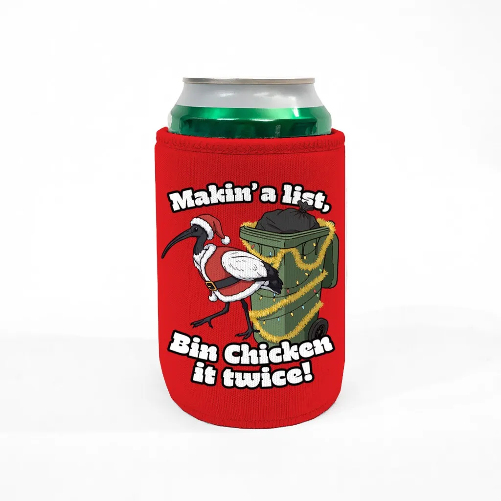 BIN CHICKEN IT TWICE STUBBY HOLDER BIN CHICKEN IT TWICE STUBBY HOLDER