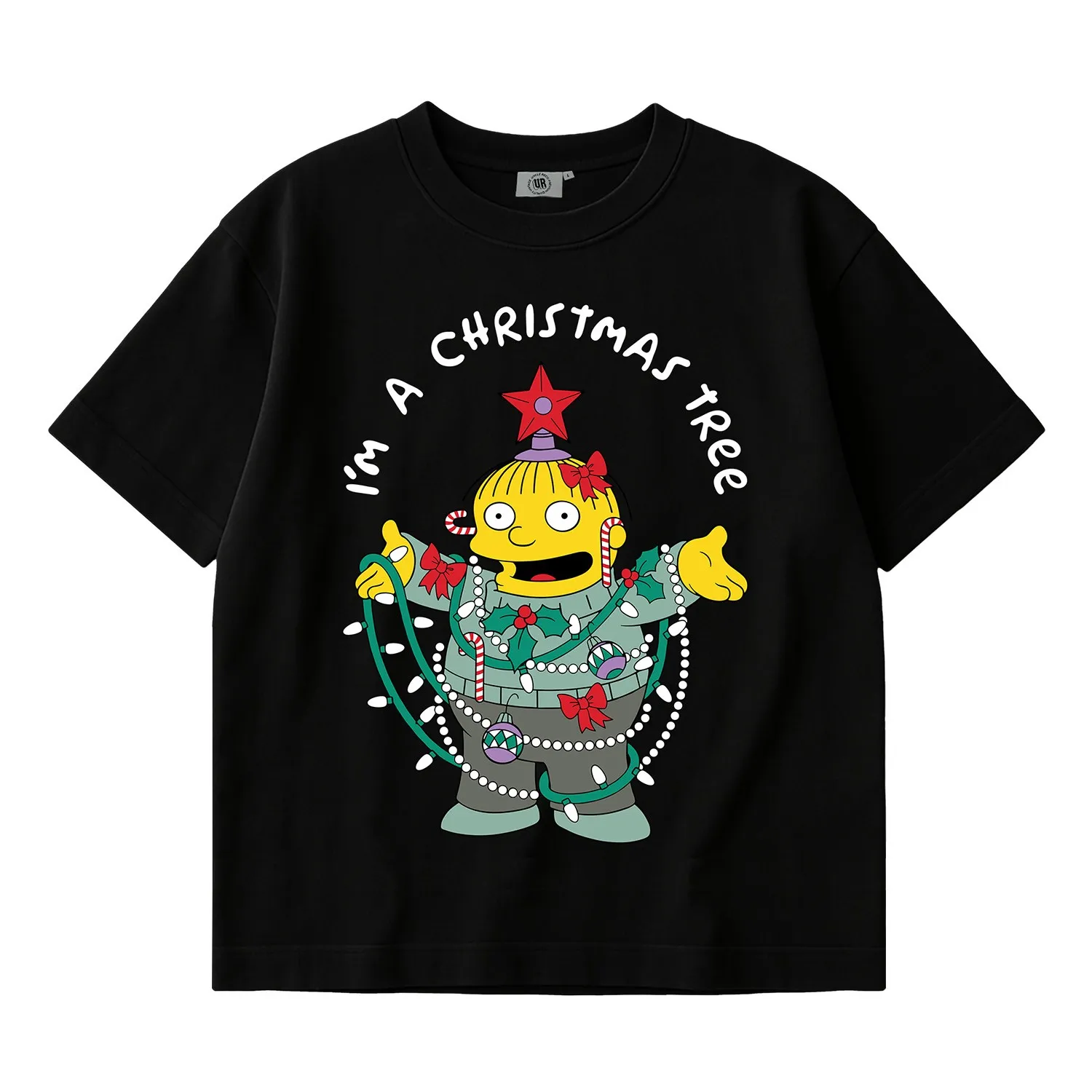 BLACK RALPH CHRISTMAS BLACK TEE BLACK RALPH CHRISTMAS BLACK TEE