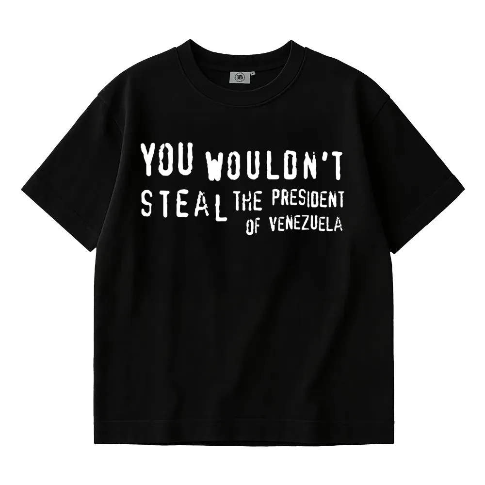 YOU WOULDNT STEAL BLACK TEE