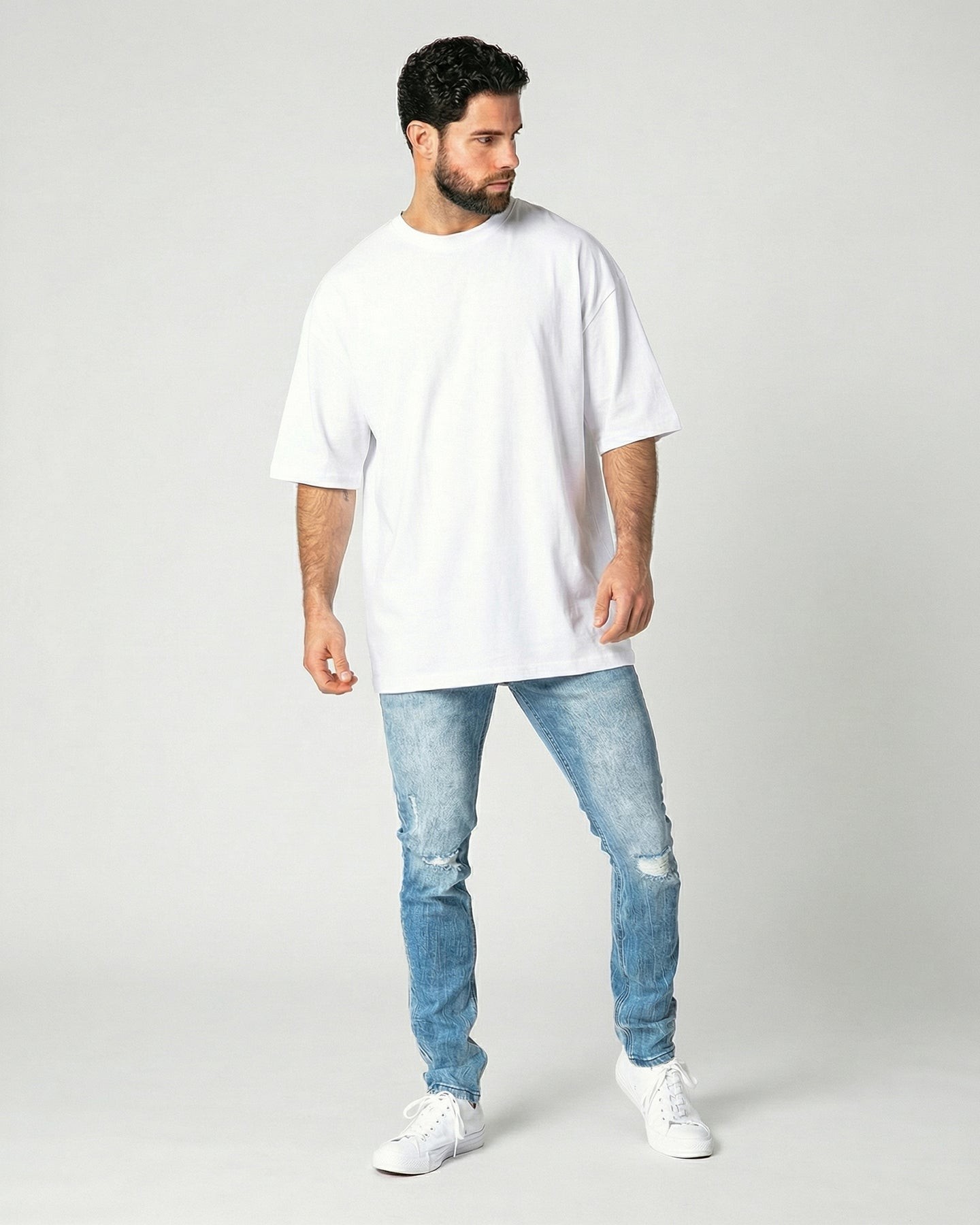 HEAVYWEIGHT WHITE TEE