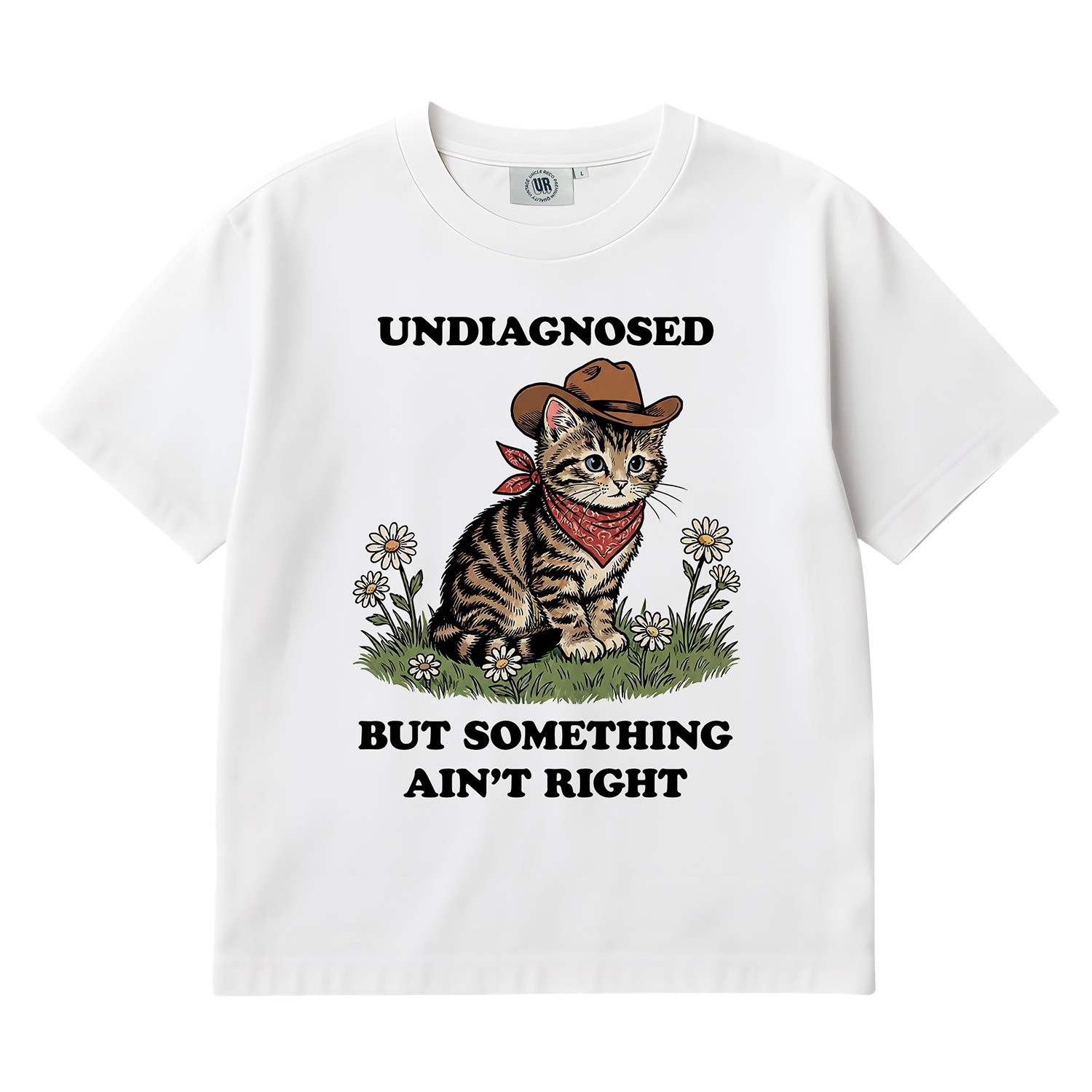 UNDIAGNOSED WHITE TEE UNDIAGNOSED WHITE TEE