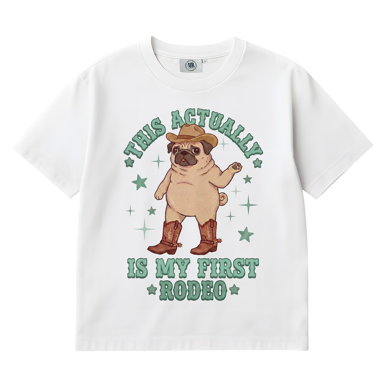 MY FIRST RODEO WHITE TEE