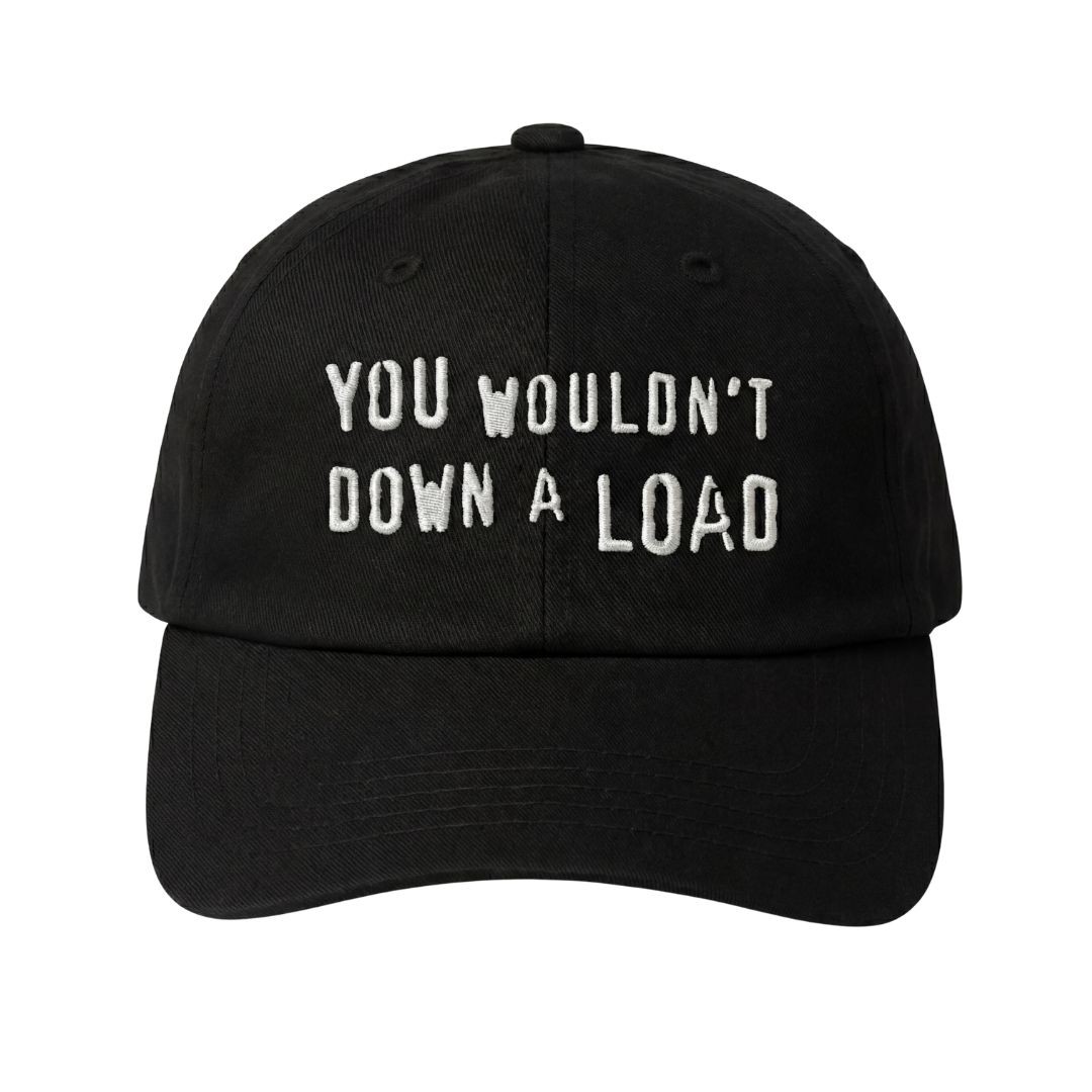 DOWN A LOAD BLACK DAD HAT