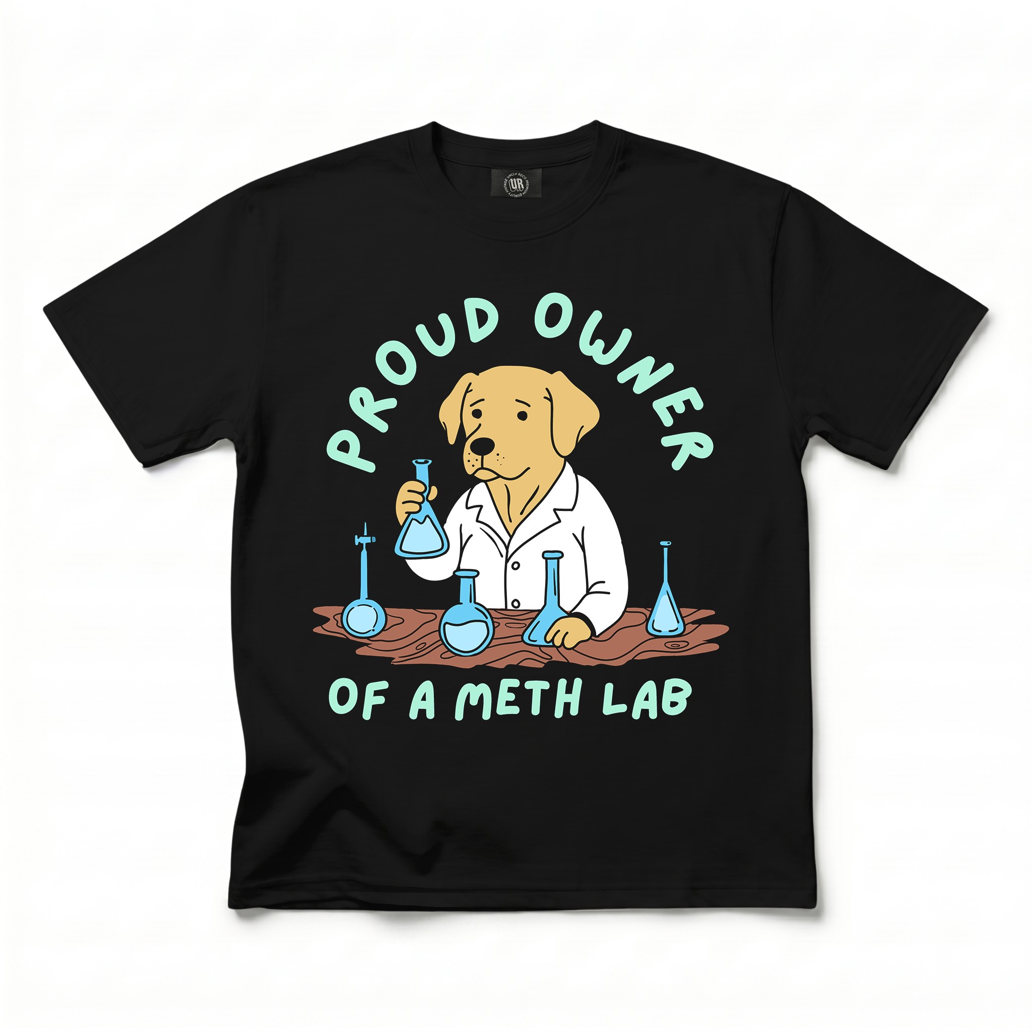 METH LAB BLACK TEE METH LAB BLACK TEE