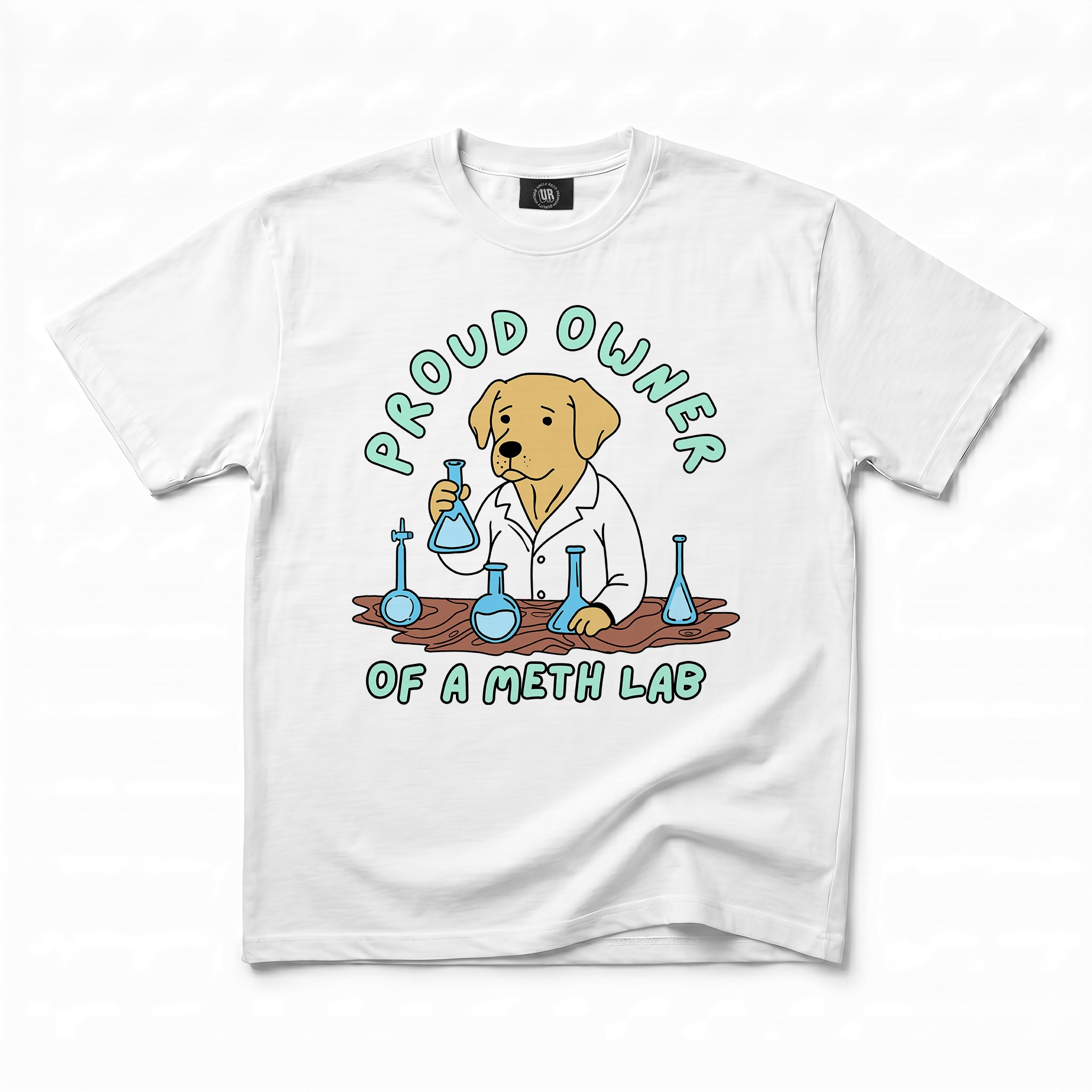 METH LAB WHITE TEE METH LAB WHITE TEE