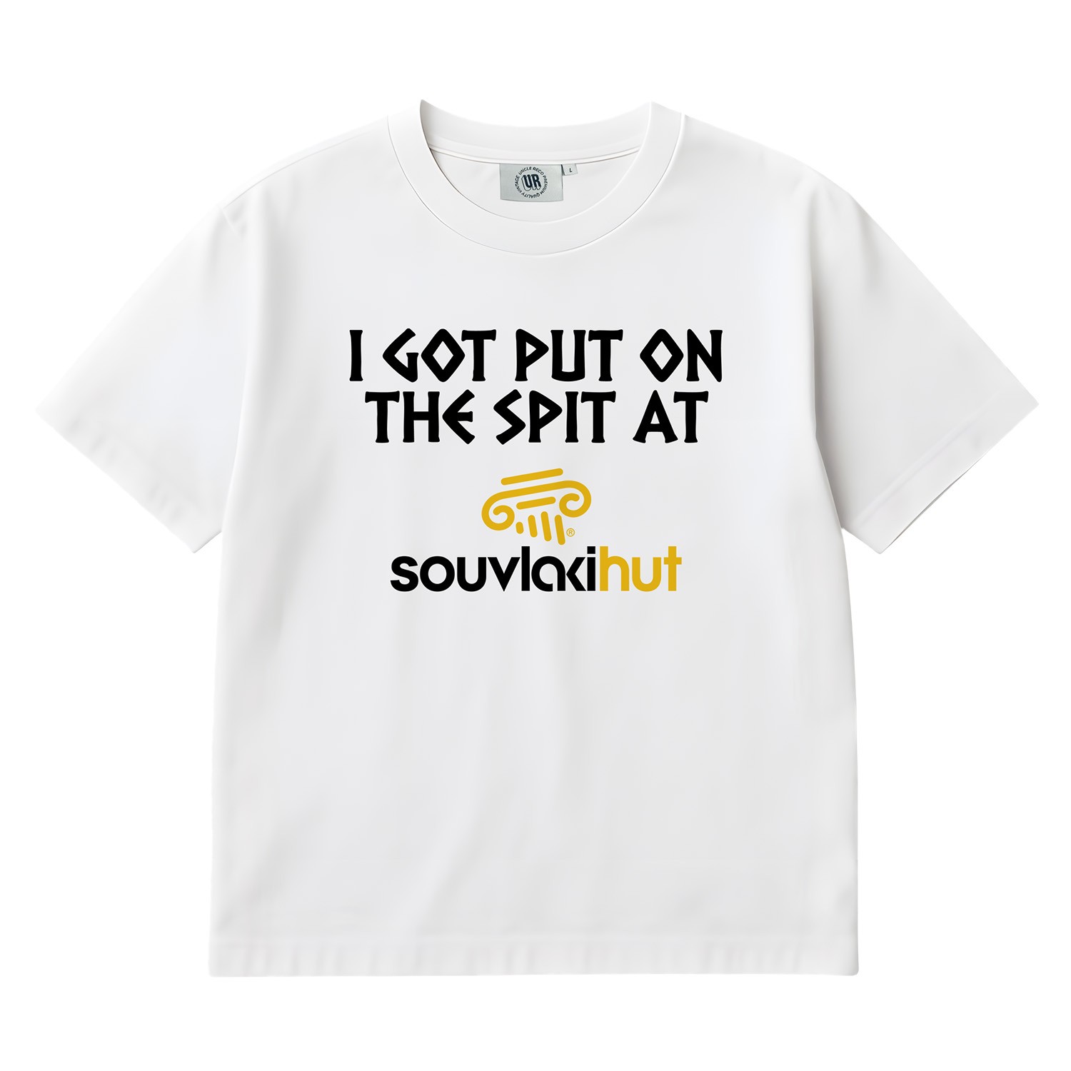 PUT ON THE SPIT WHITE TEE