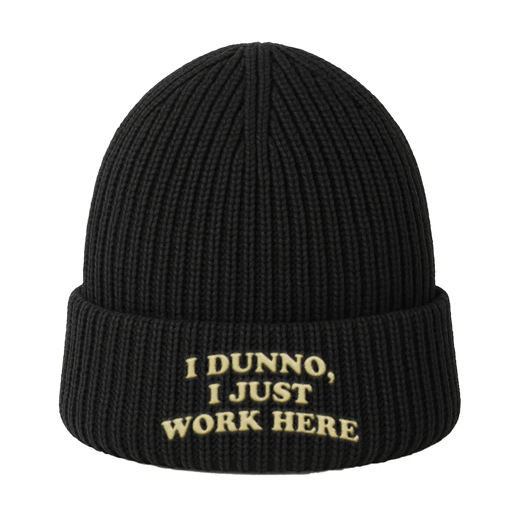 Chris Lilley Shove It Margaret Black Beanie | Uncle Reco