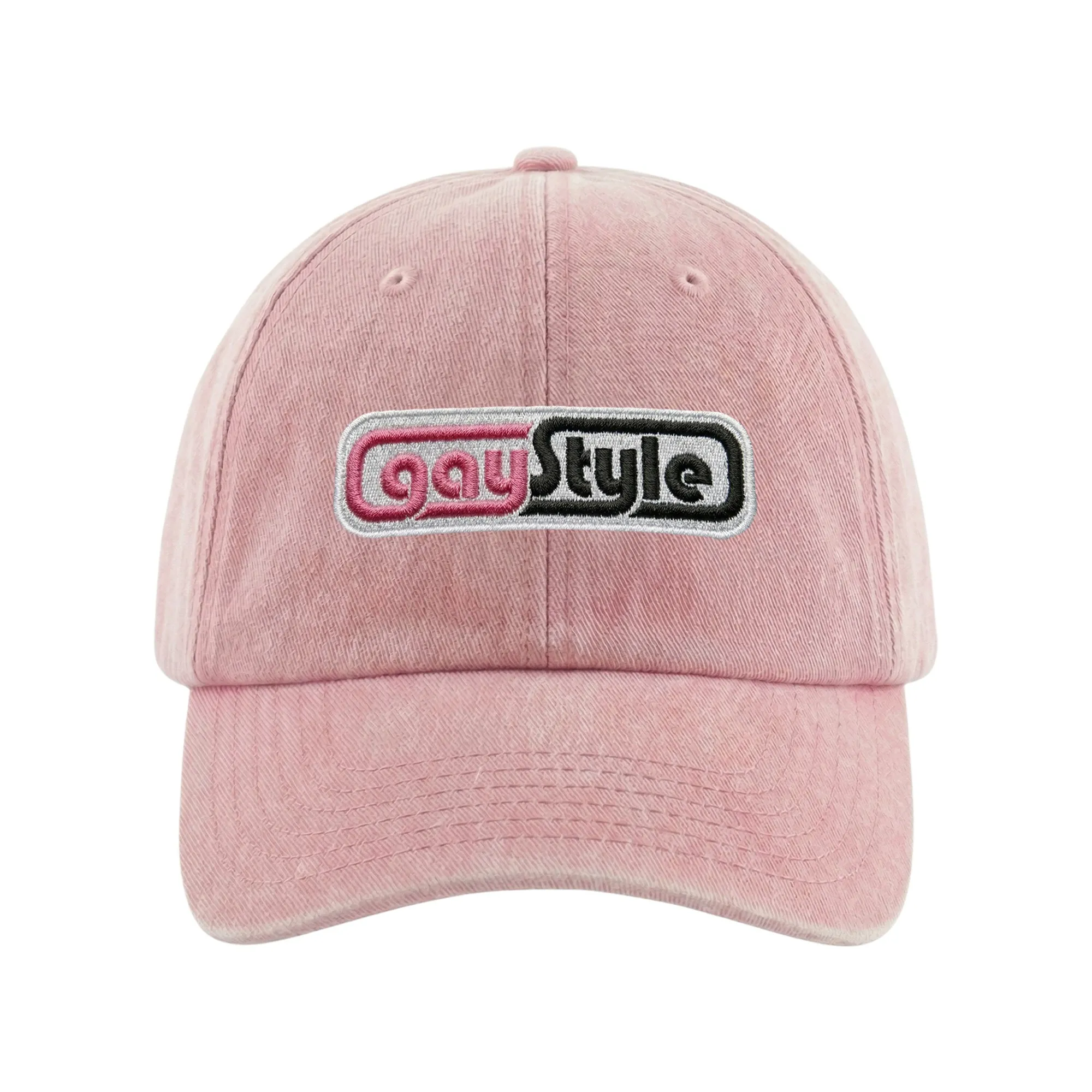 GAYSTYLE WASHED PINK DAD HAT GAYSTYLE WASHED PINK DAD HAT