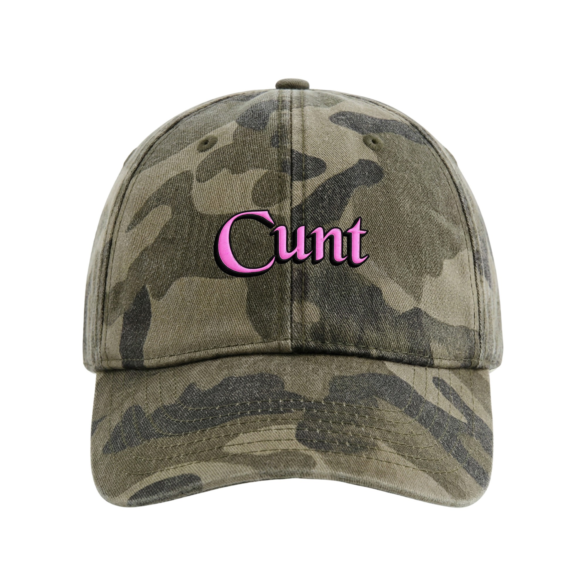CUNT WASHED CAMO DAD HAT CUNT WASHED CAMO DAD HAT