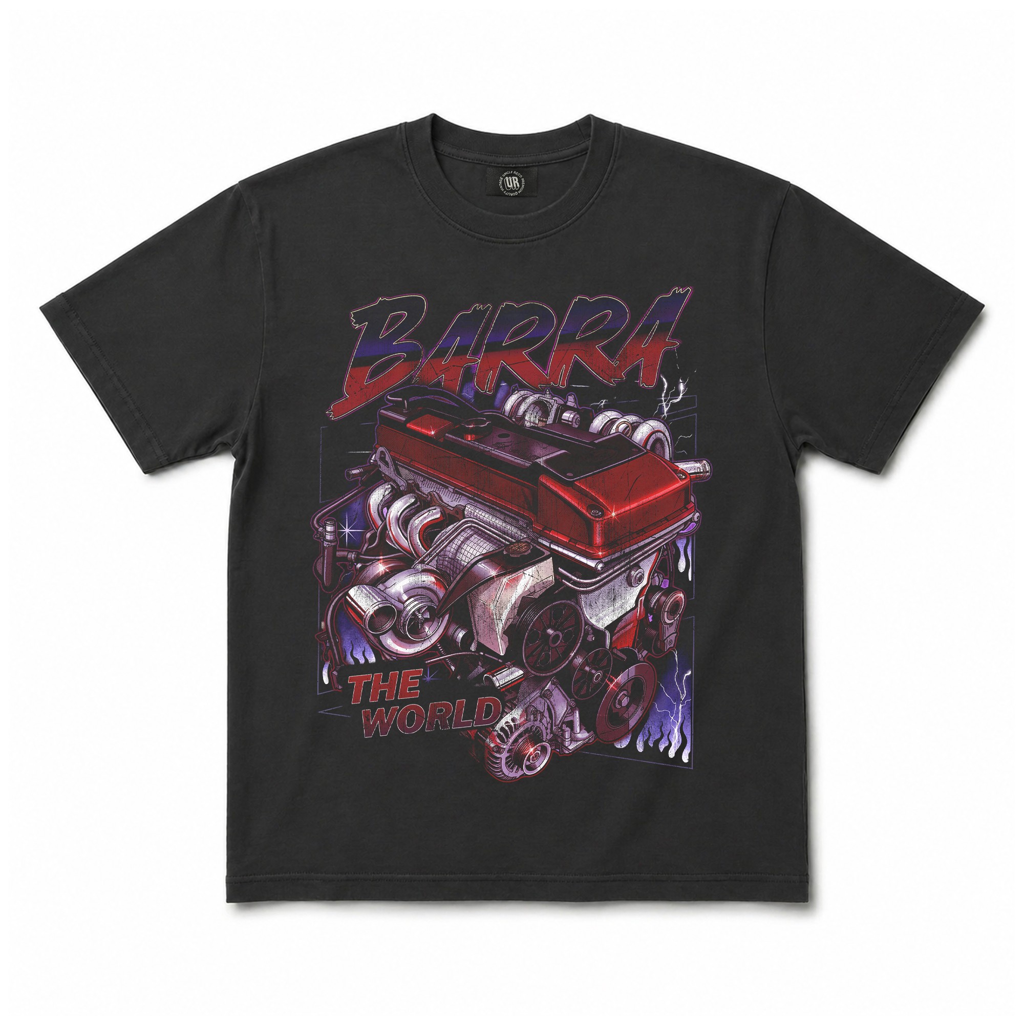 VINTAGE BARRA THE WORLD T-SHIRT