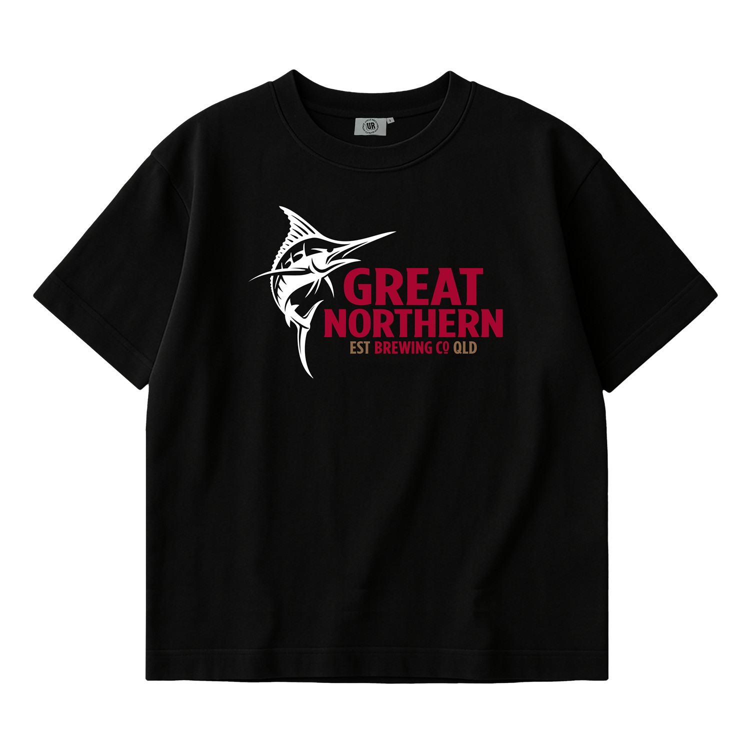 GREAT NORTHERN LANDSCAPE BLACK TEE, Great Northern Landscape Black T-Shirt GREAT NORTHERN LANDSCAPE BLACK TEE, Great Northern Landscape Black T-Shirt