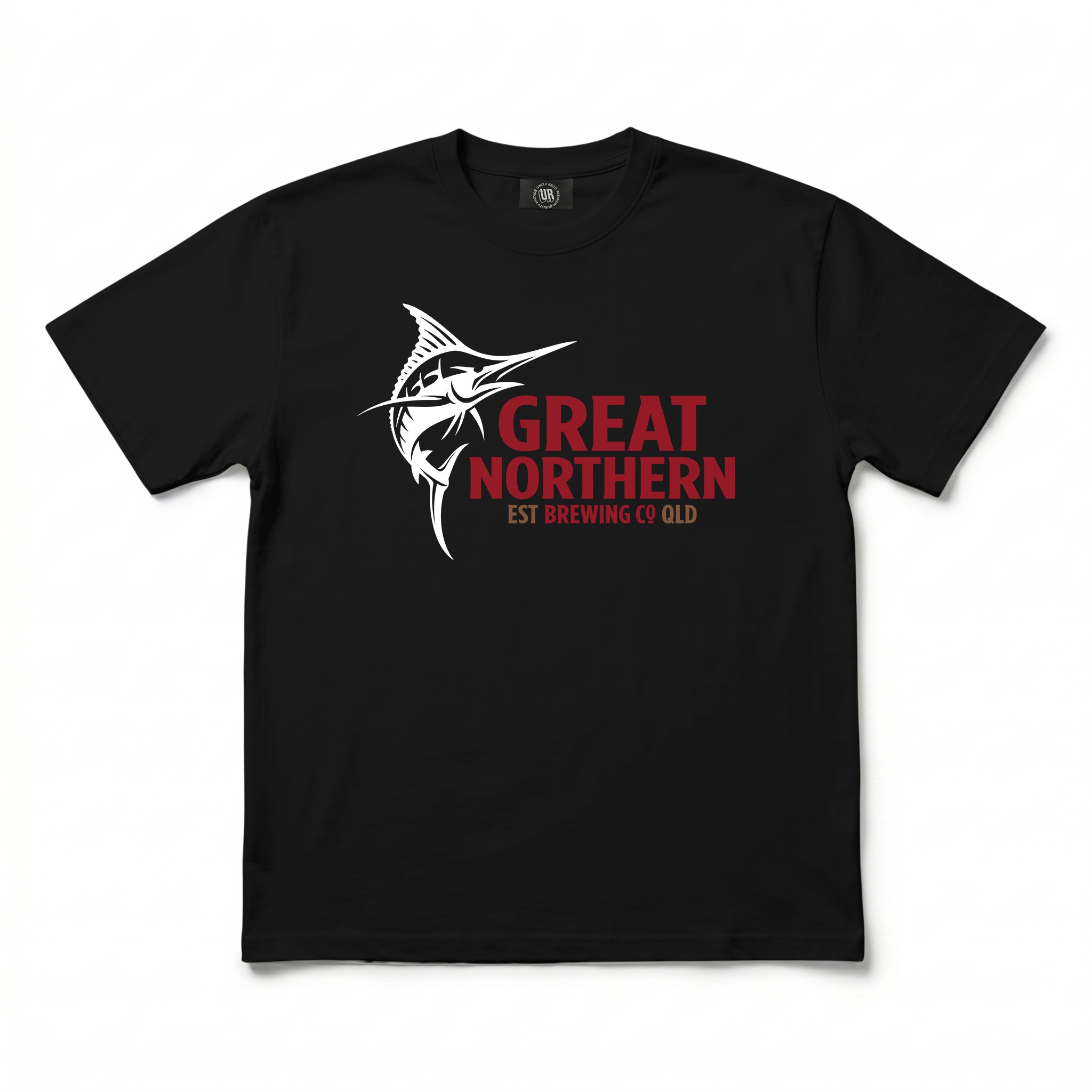 GREAT NORTHERN LANDSCAPE BLACK TEE GREAT NORTHERN LANDSCAPE BLACK TEE