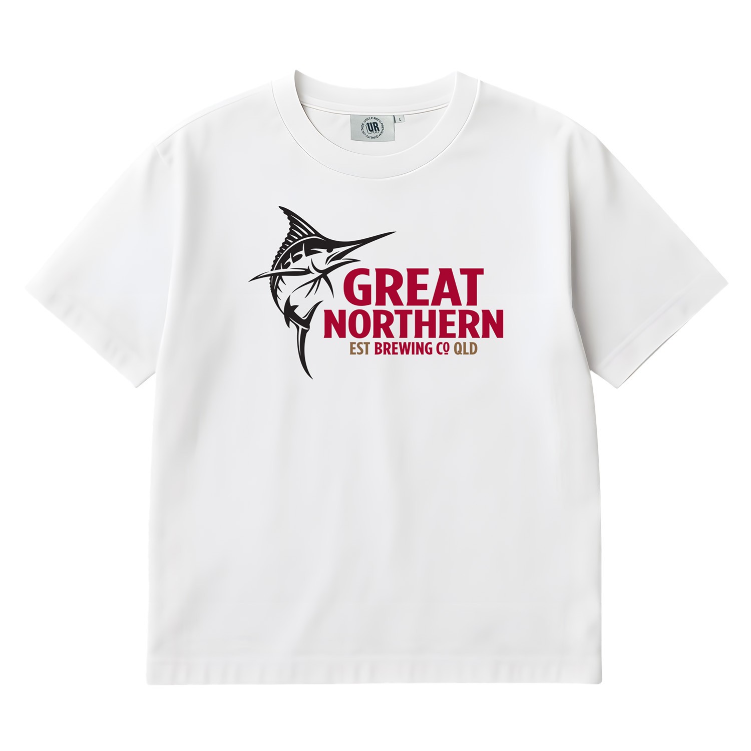 GREAT NORTHERN LANDSCAPE WHITE TEE, Great Northern Landscape White T-Shirt GREAT NORTHERN LANDSCAPE WHITE TEE, Great Northern Landscape White T-Shirt